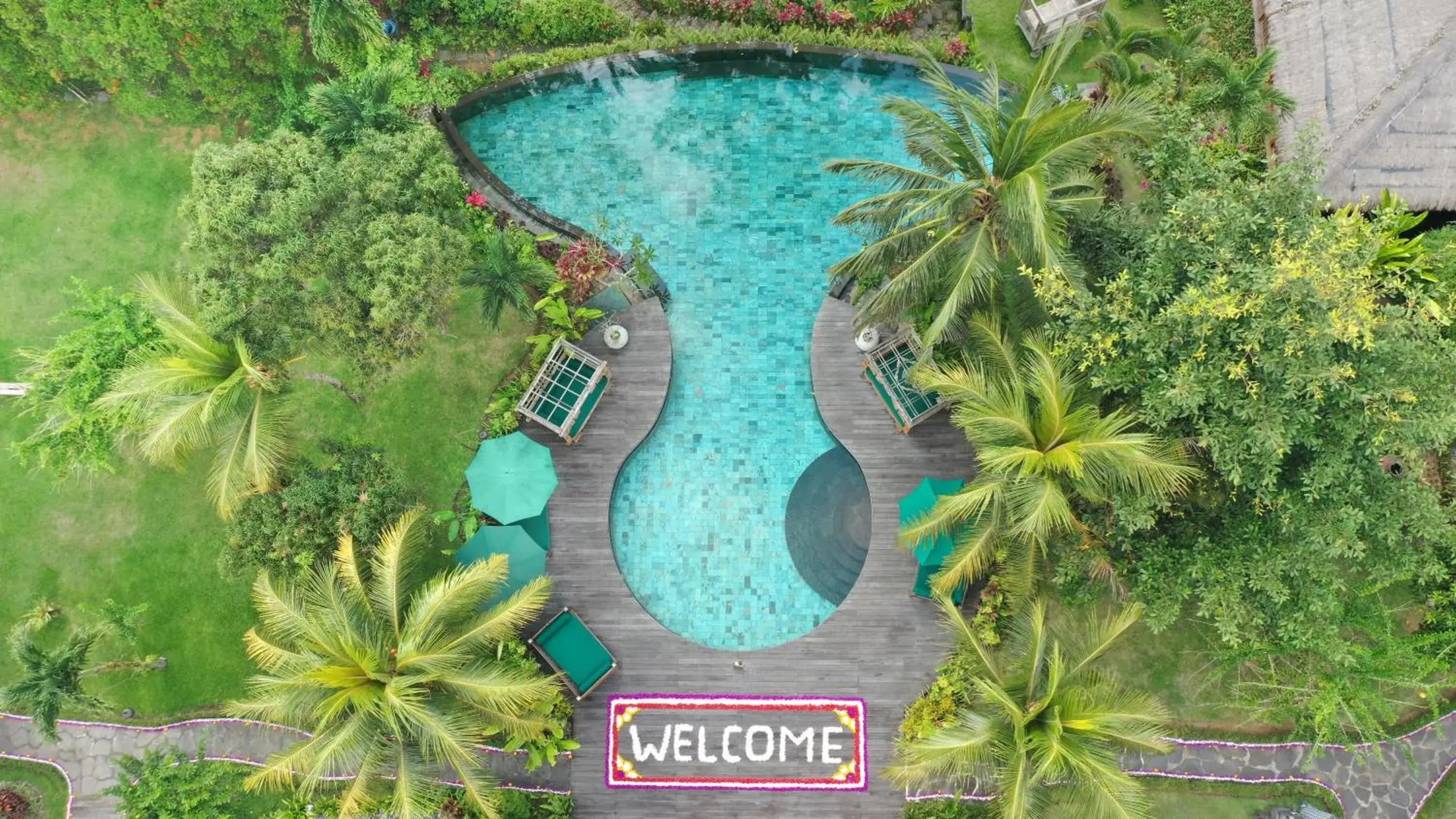 Natural landscape, Pool View in PERMATA AYUNG PRIVATE ESTATE