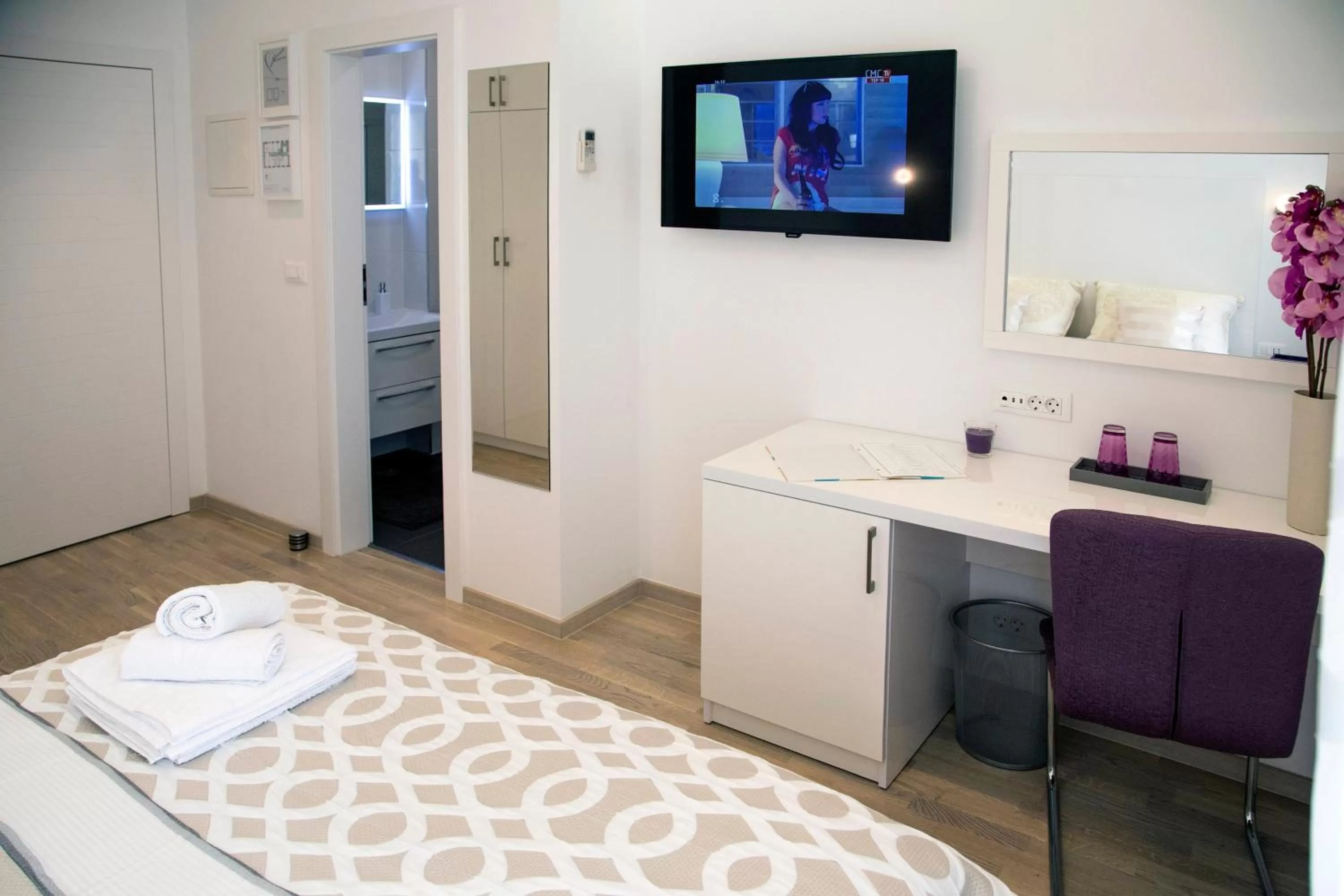 Bed in Luxury rooms Skystar-Split