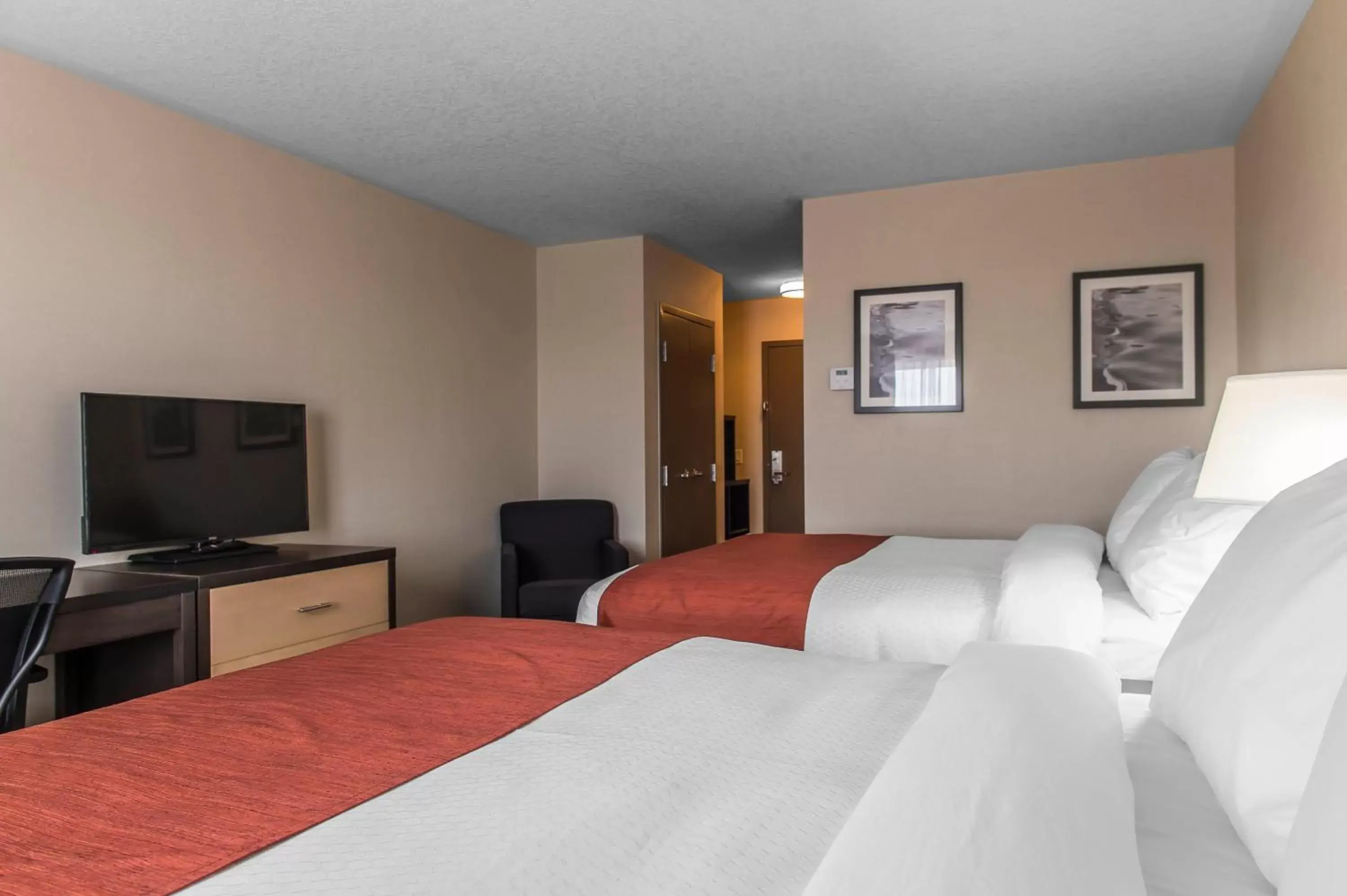 Photo of the whole room, Bed in Quality Inn & Suites Kingston