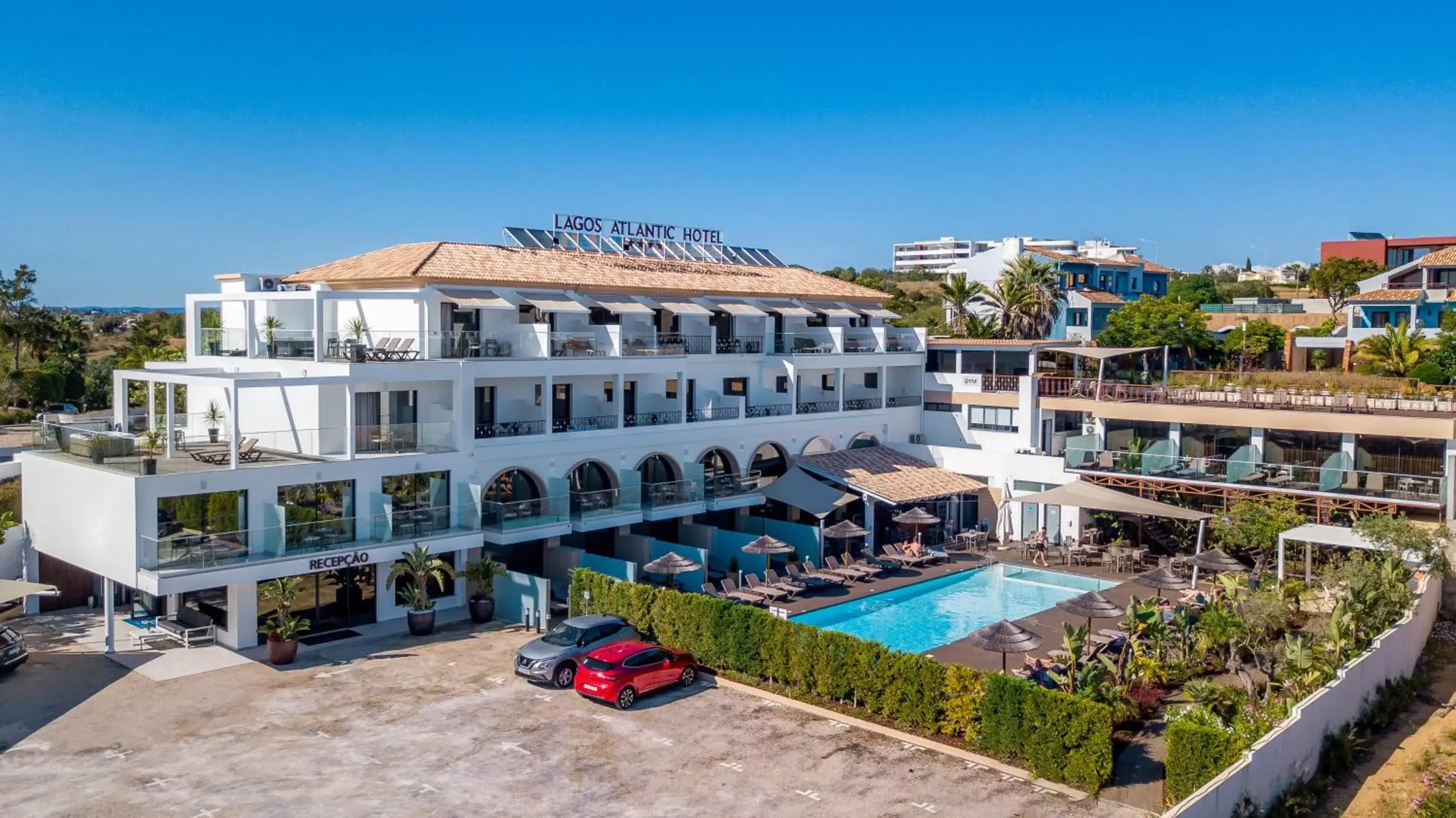 Property building, Pool View in Lagos Atlantic Hotel