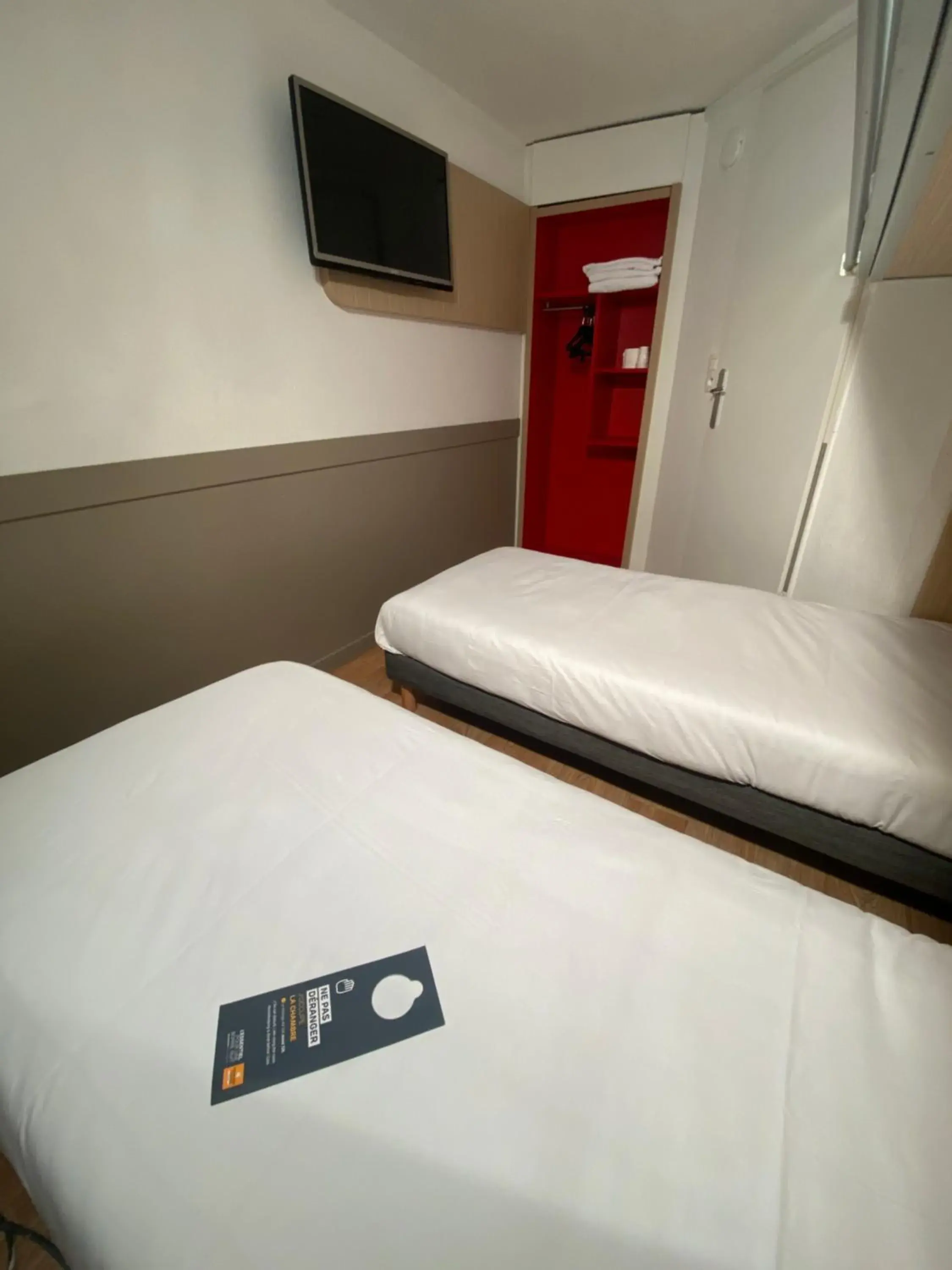 Bedroom, Bed in Première Classe Nantes Sud - Rezé Aéroport