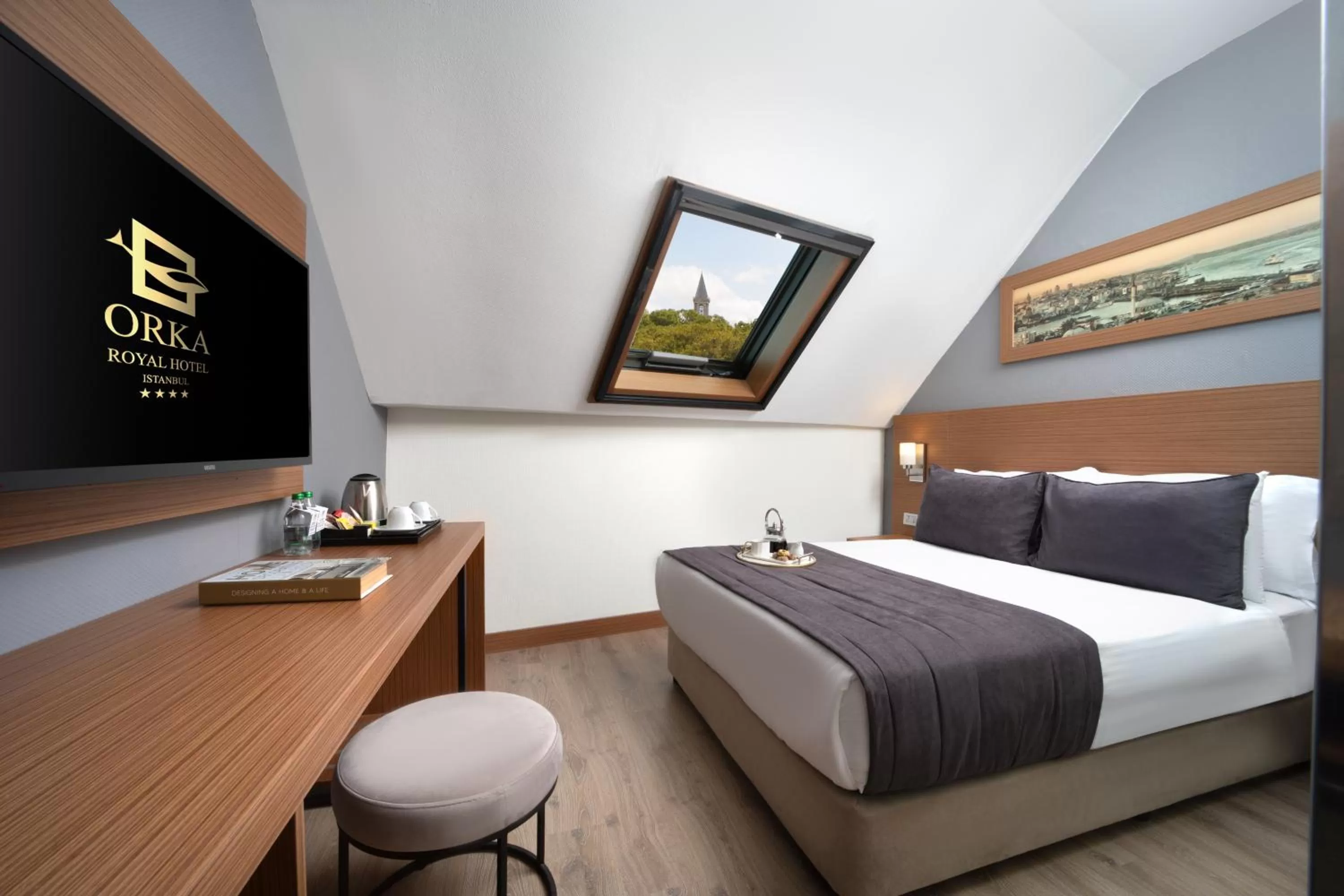 Dining area, Bed in Orka Royal Hotel & Spa