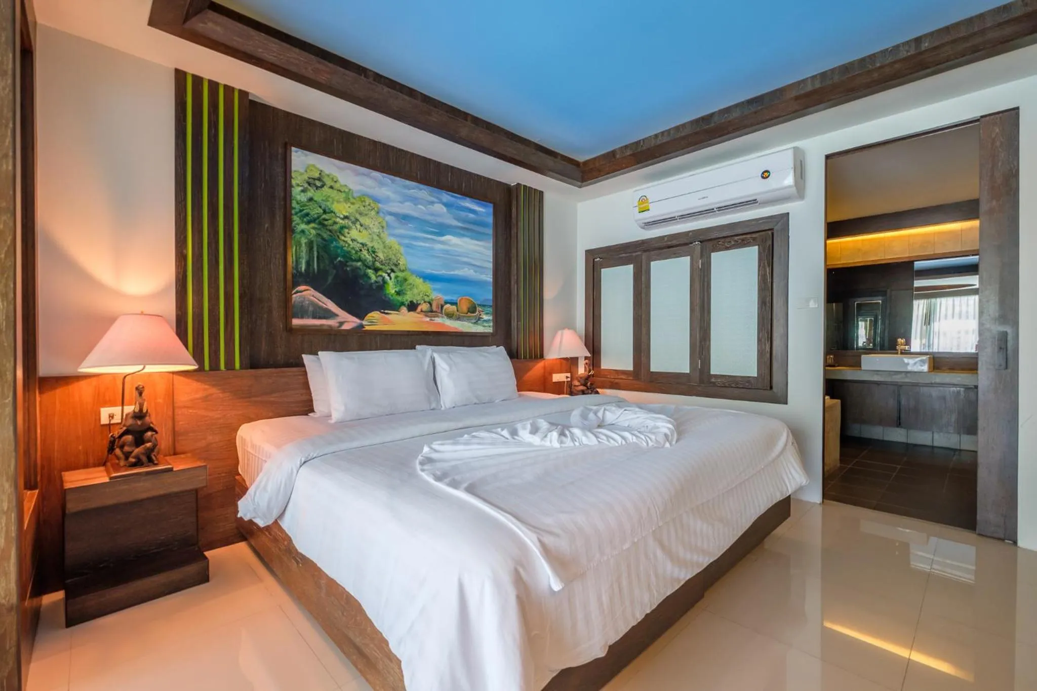 Bedroom, Bed in Naina Resort & Spa - SHA Extra Plus