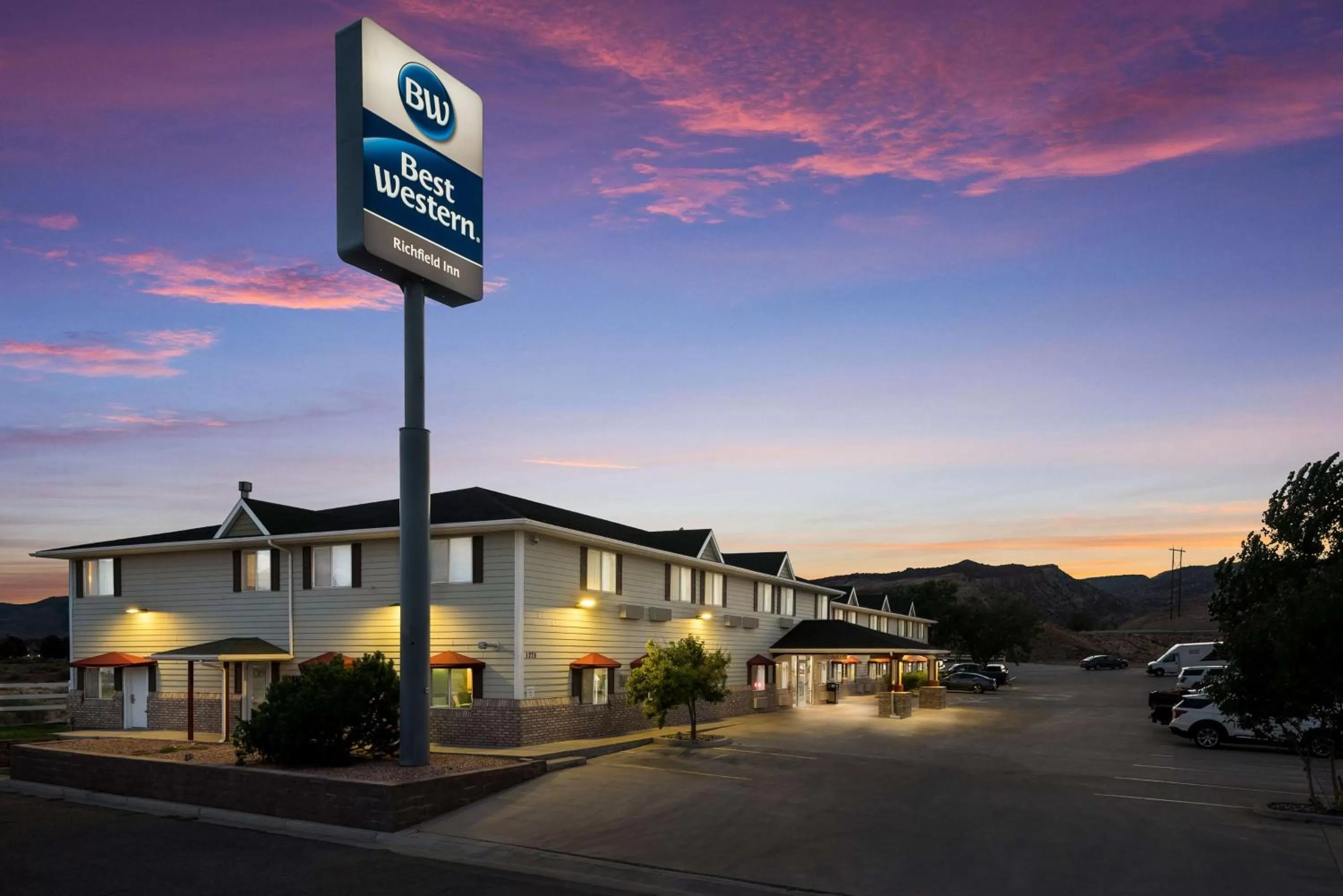 Property building in Best Western Richfield Inn