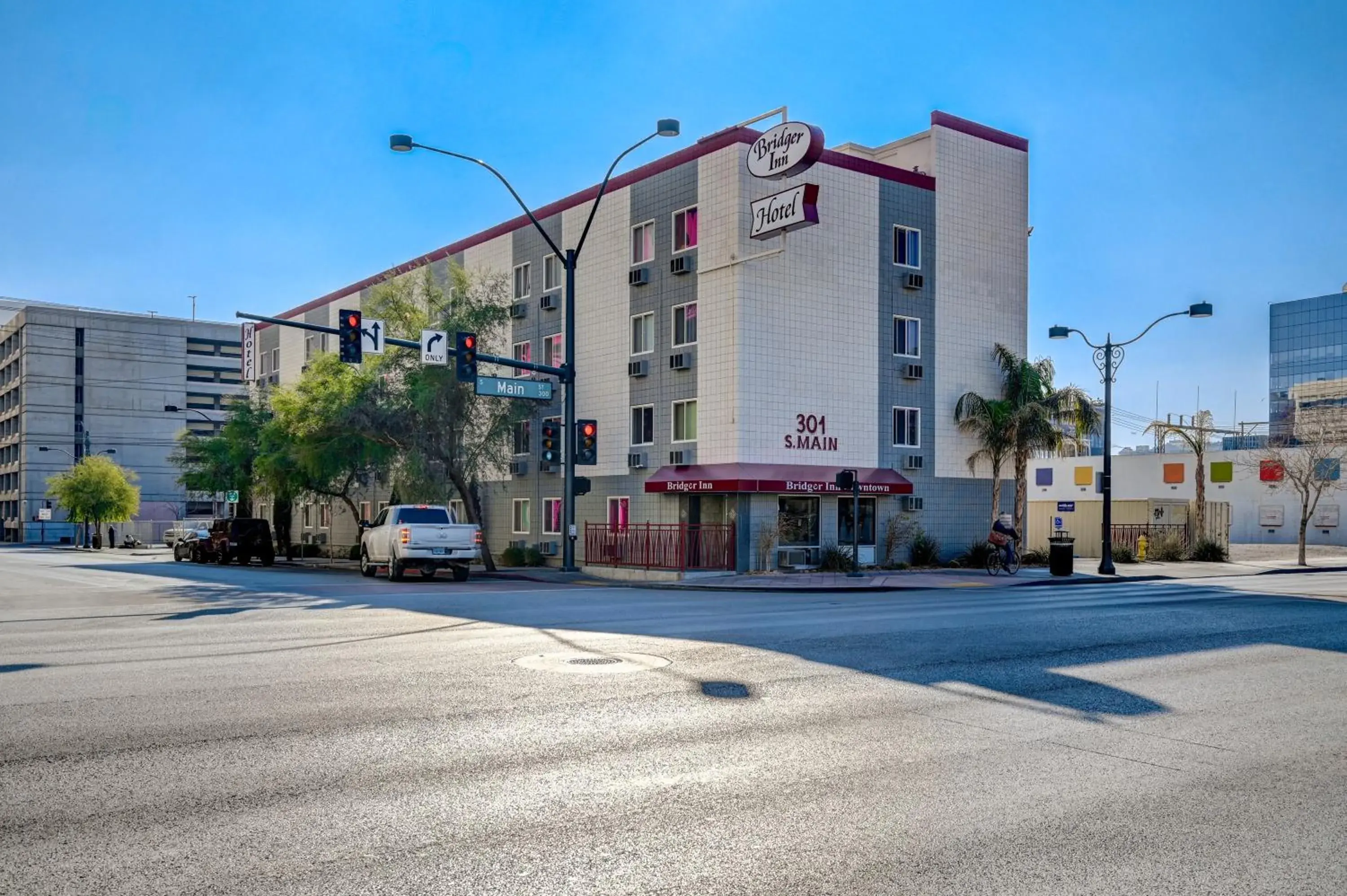 Street view, Property Building in Bridger Inn Hotel Downtown