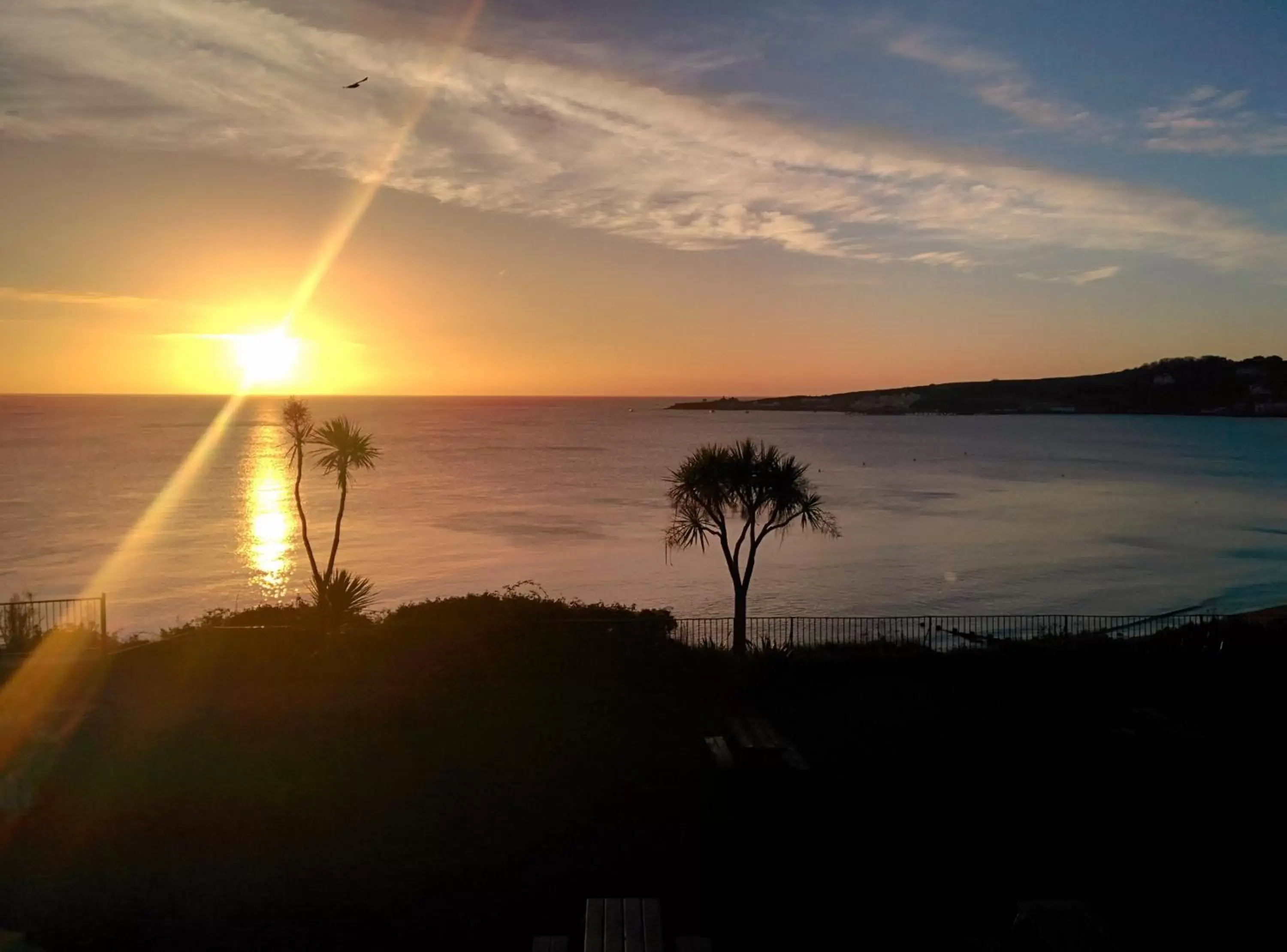 Sea view, Sunrise/Sunset in Grand Hotel Swanage