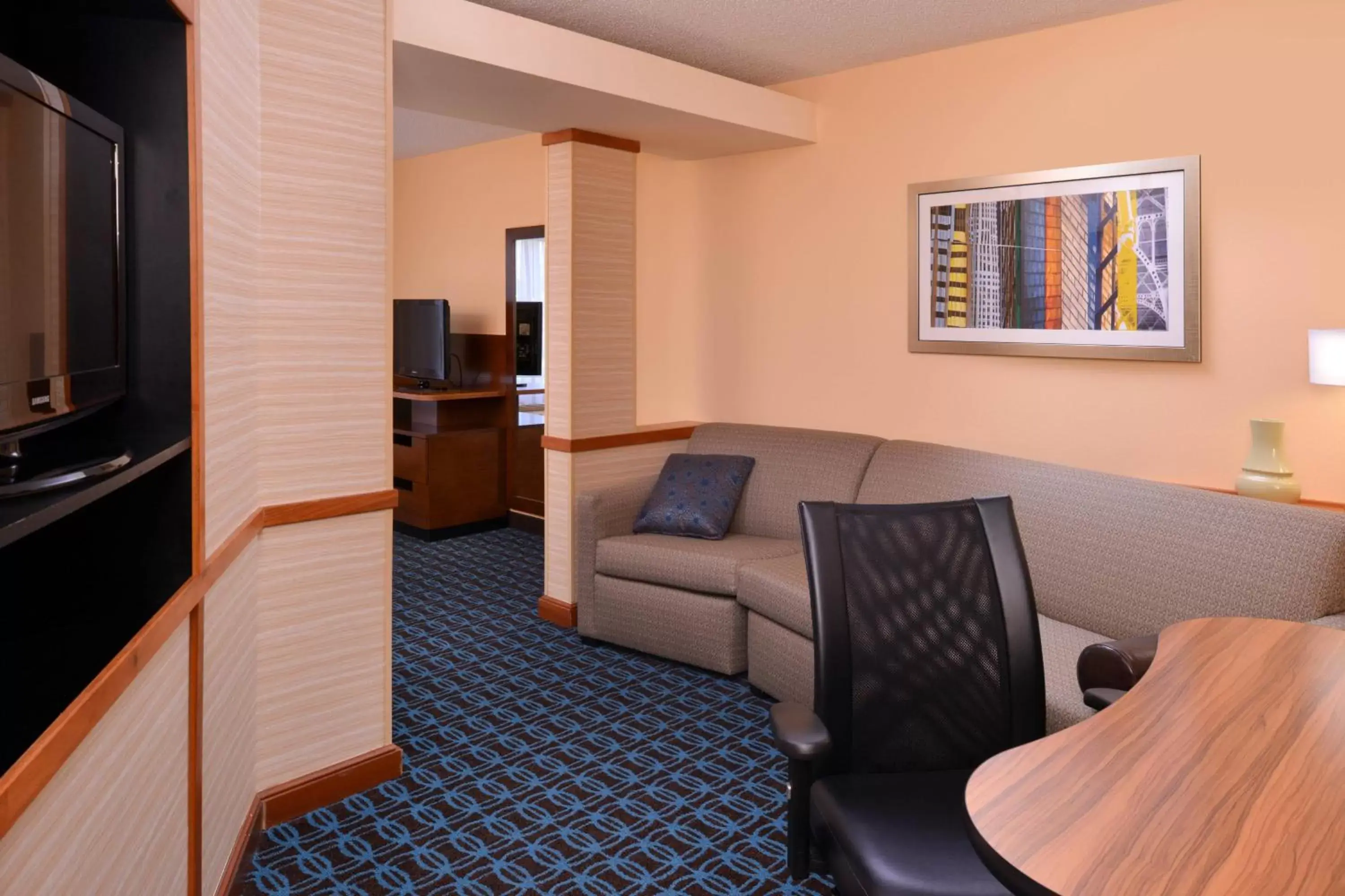 Photo of the whole room, Seating Area in Fairfield Inn & Suites by Marriott Anderson Clemson