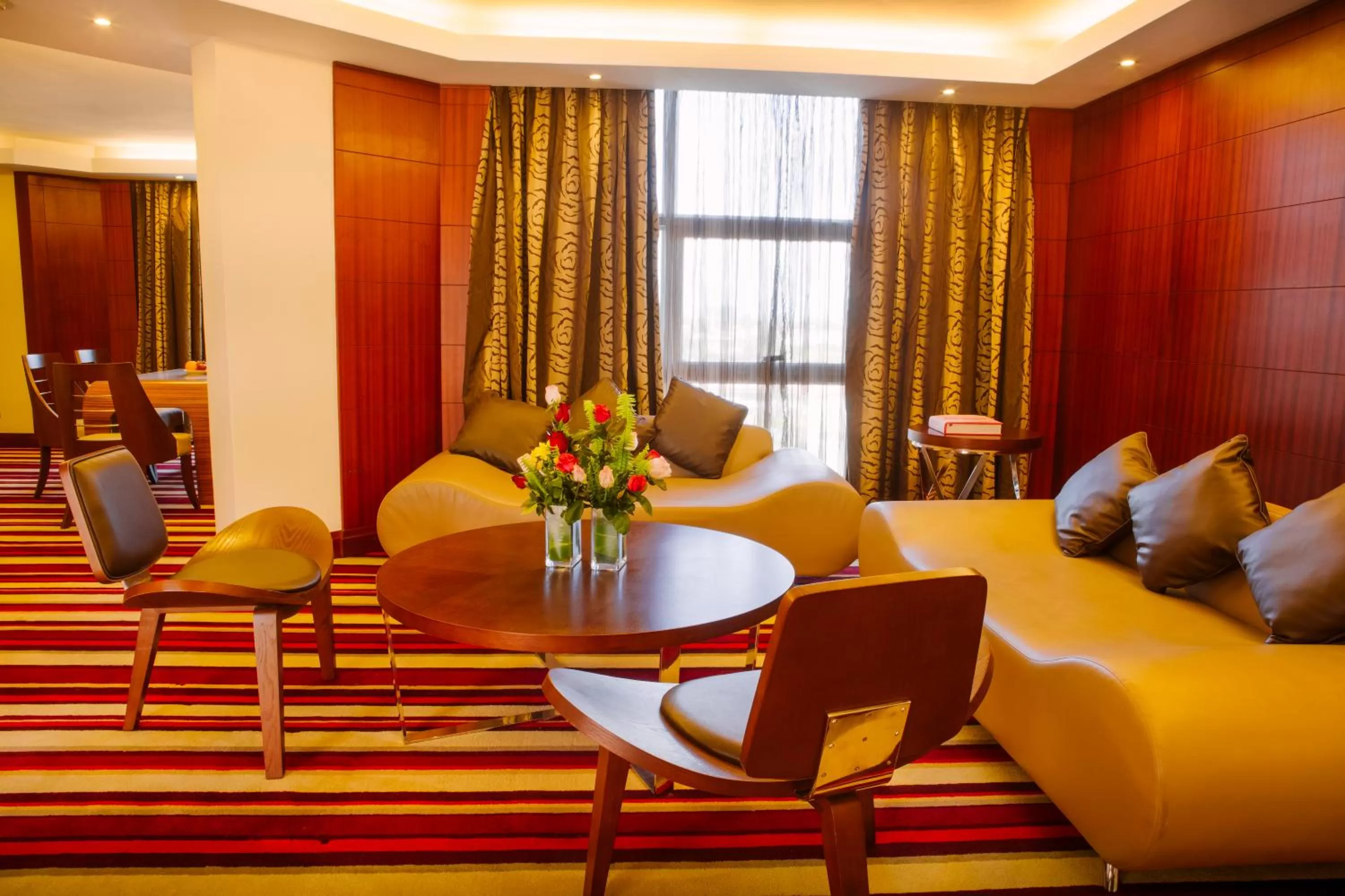 Living room in The Boma Nairobi