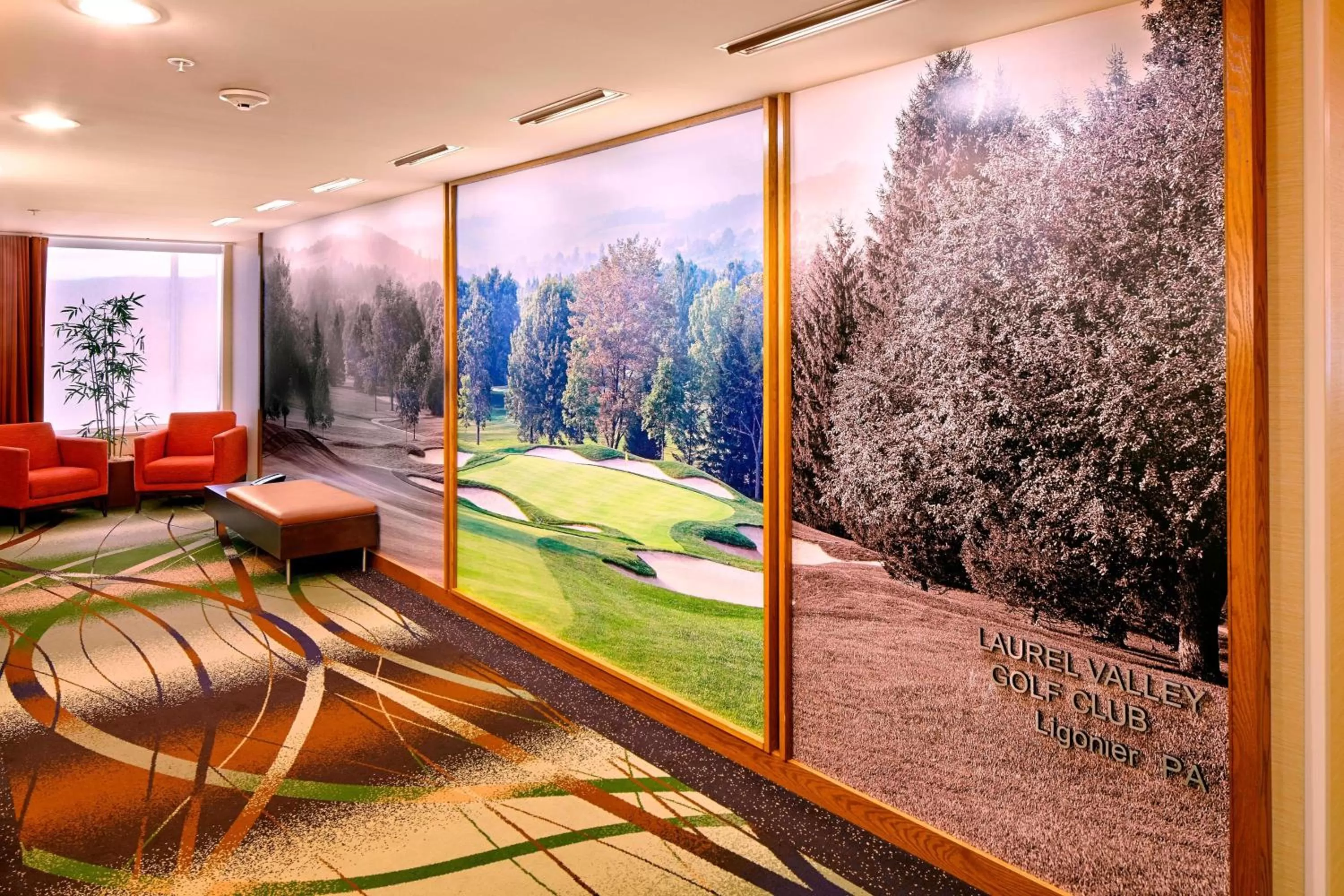 Lobby or reception in SpringHill Suites by Marriott Pittsburgh Latrobe