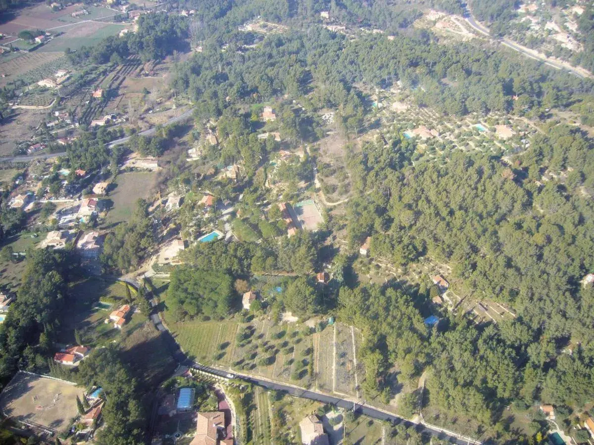 View (from property/room), Bird's-eye View in La Cigalière