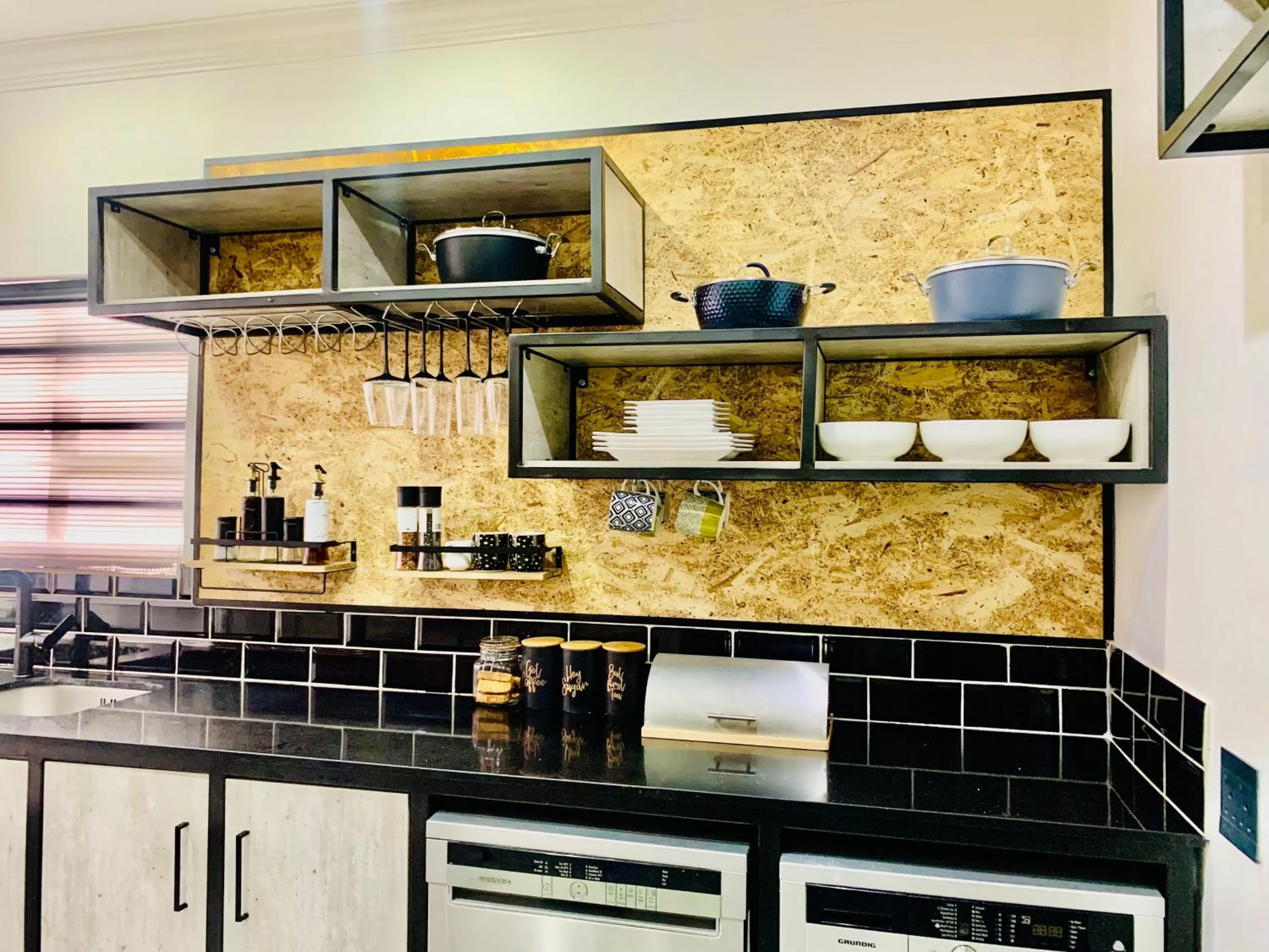 Kitchen or kitchenette, Kitchen/Kitchenette in 24 On Basil Inventive suites