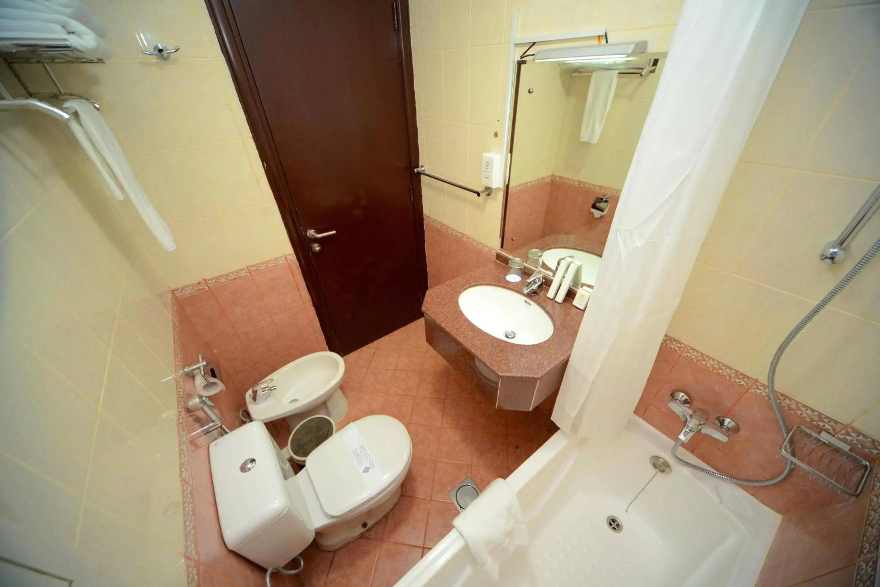 Bathroom in Emirates Stars Hotel Apartments Sharjah