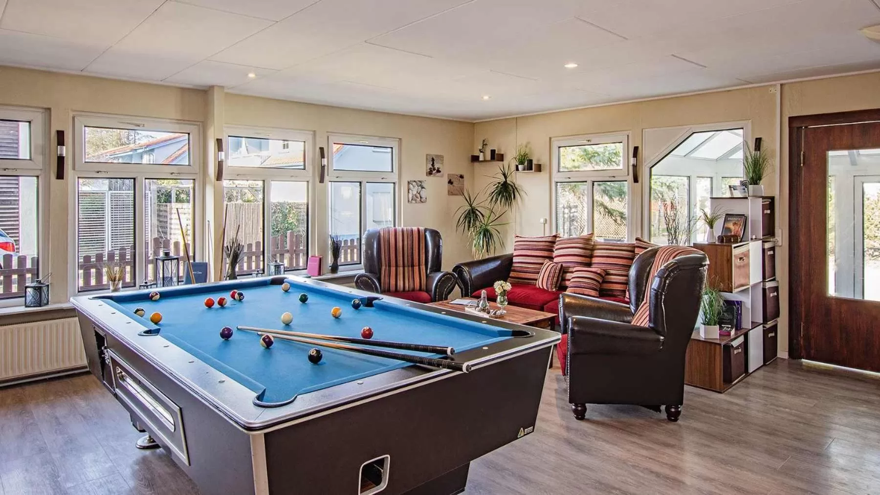 Billiard in Hotel Pommerscher Hof