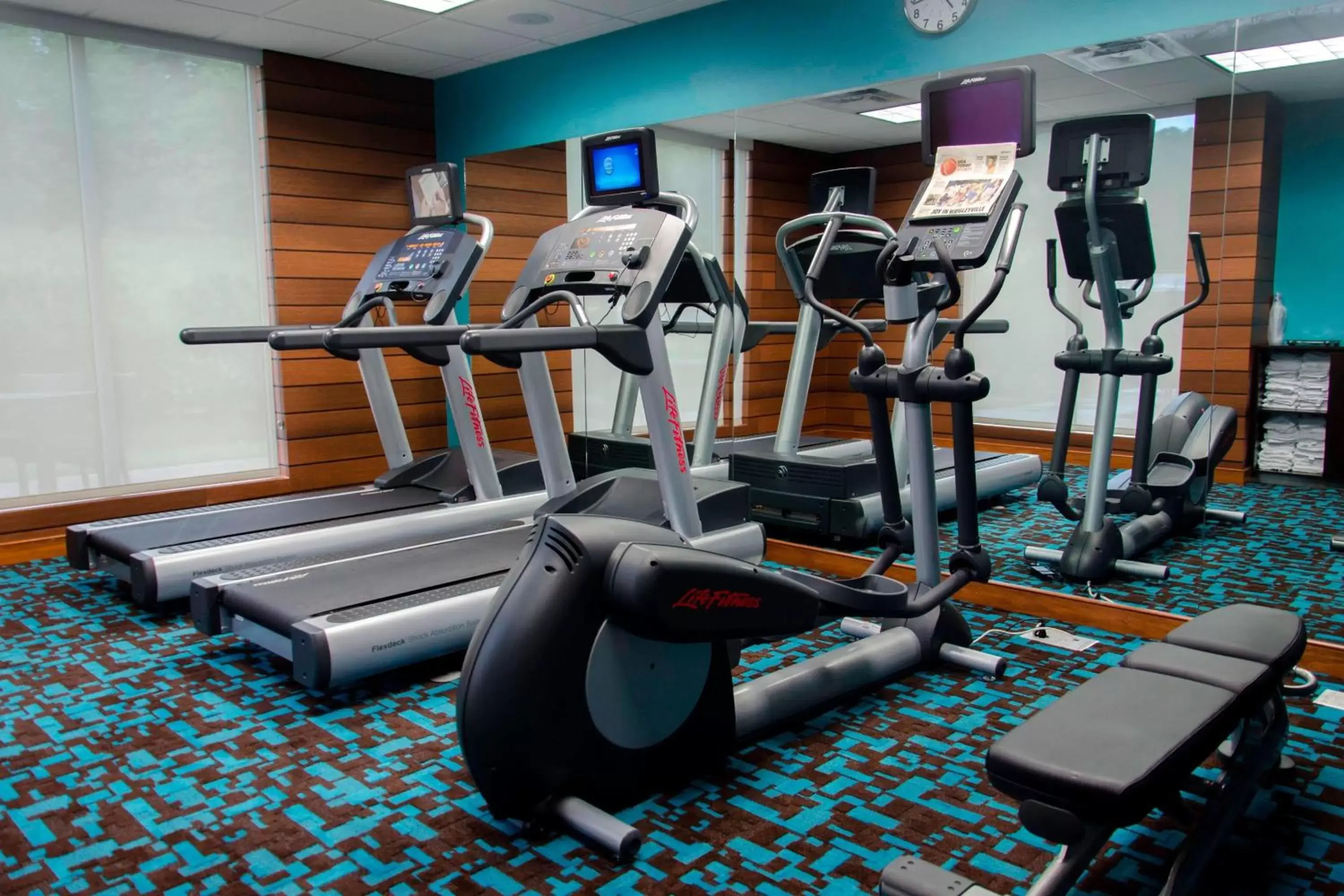 Fitness centre/facilities, Fitness Center/Facilities in Fairfield Inn & Suites by Marriott Atlanta Cumming/Johns Creek