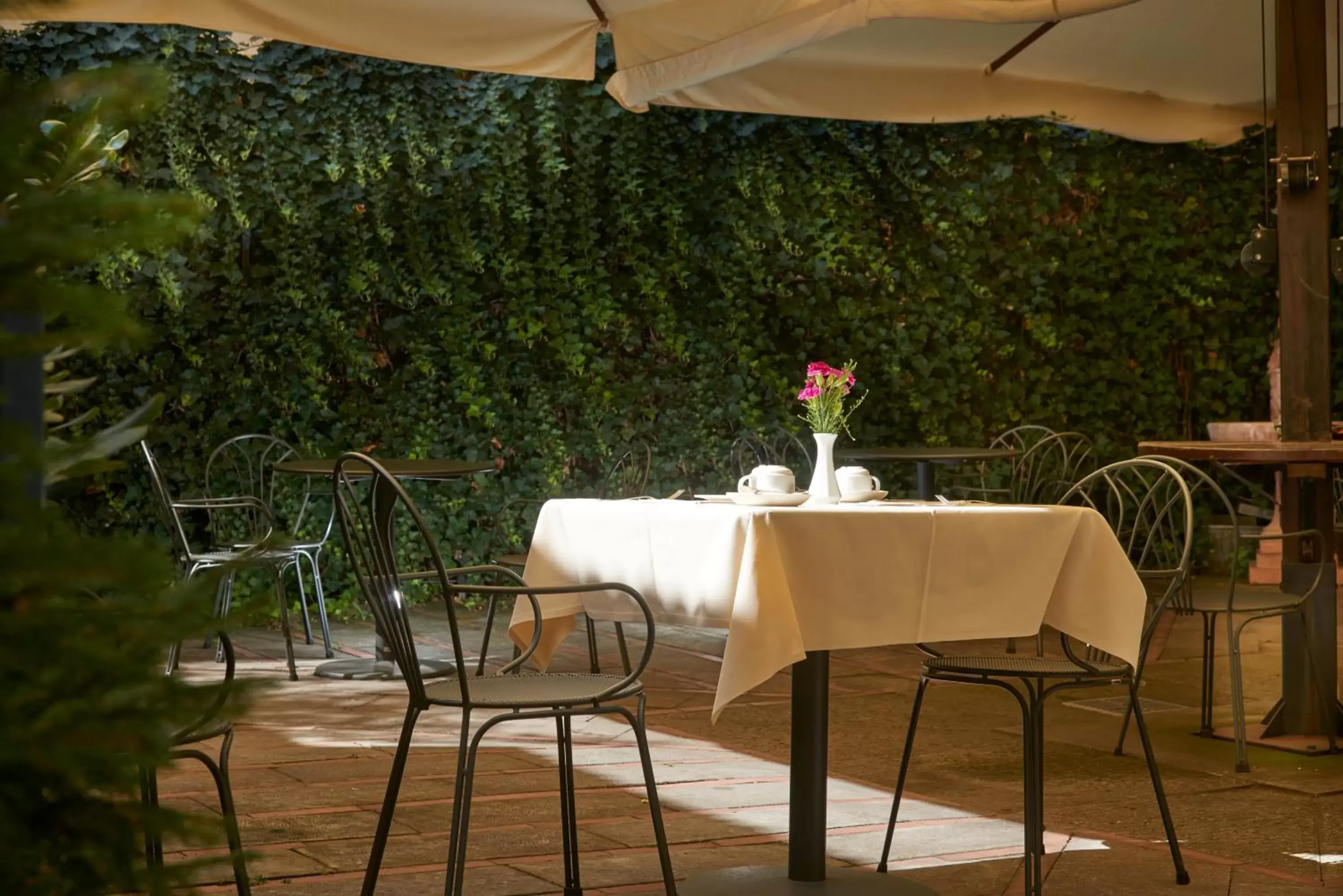 Patio, Restaurant/Places to Eat in Grand Hotel Adriatico