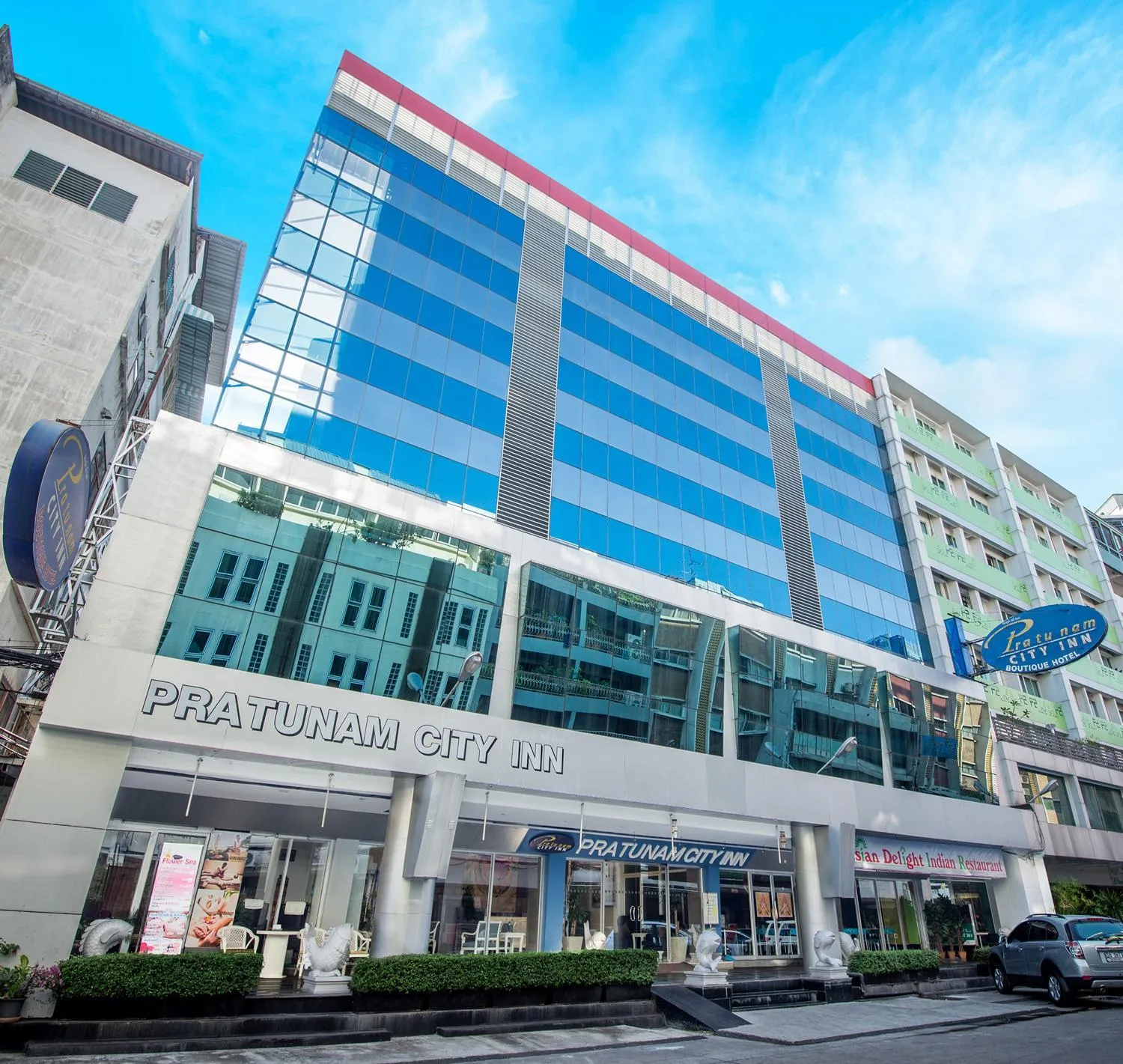 Facade/entrance in Pratunam City Inn