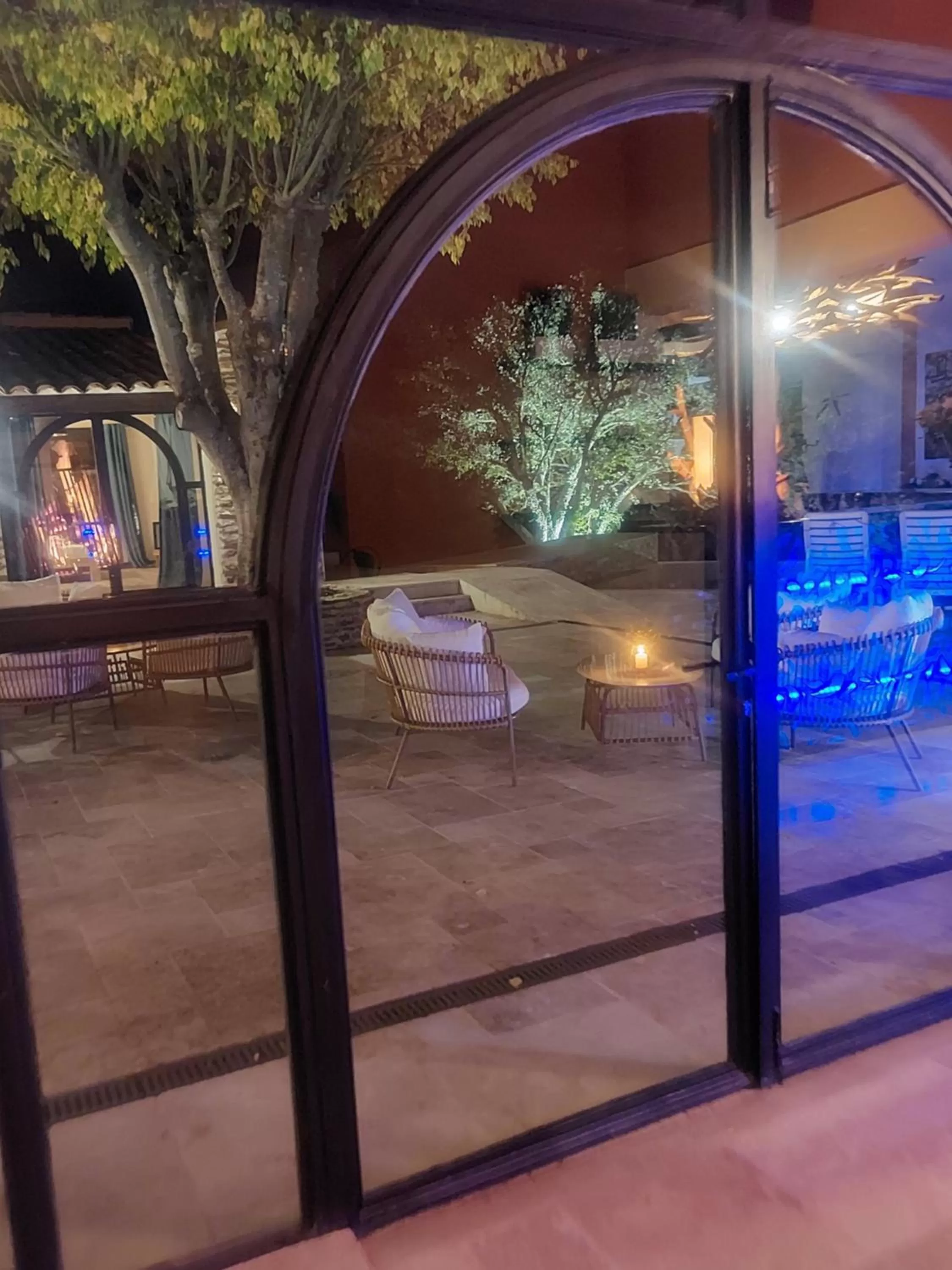 Pool View in Auberge du dom