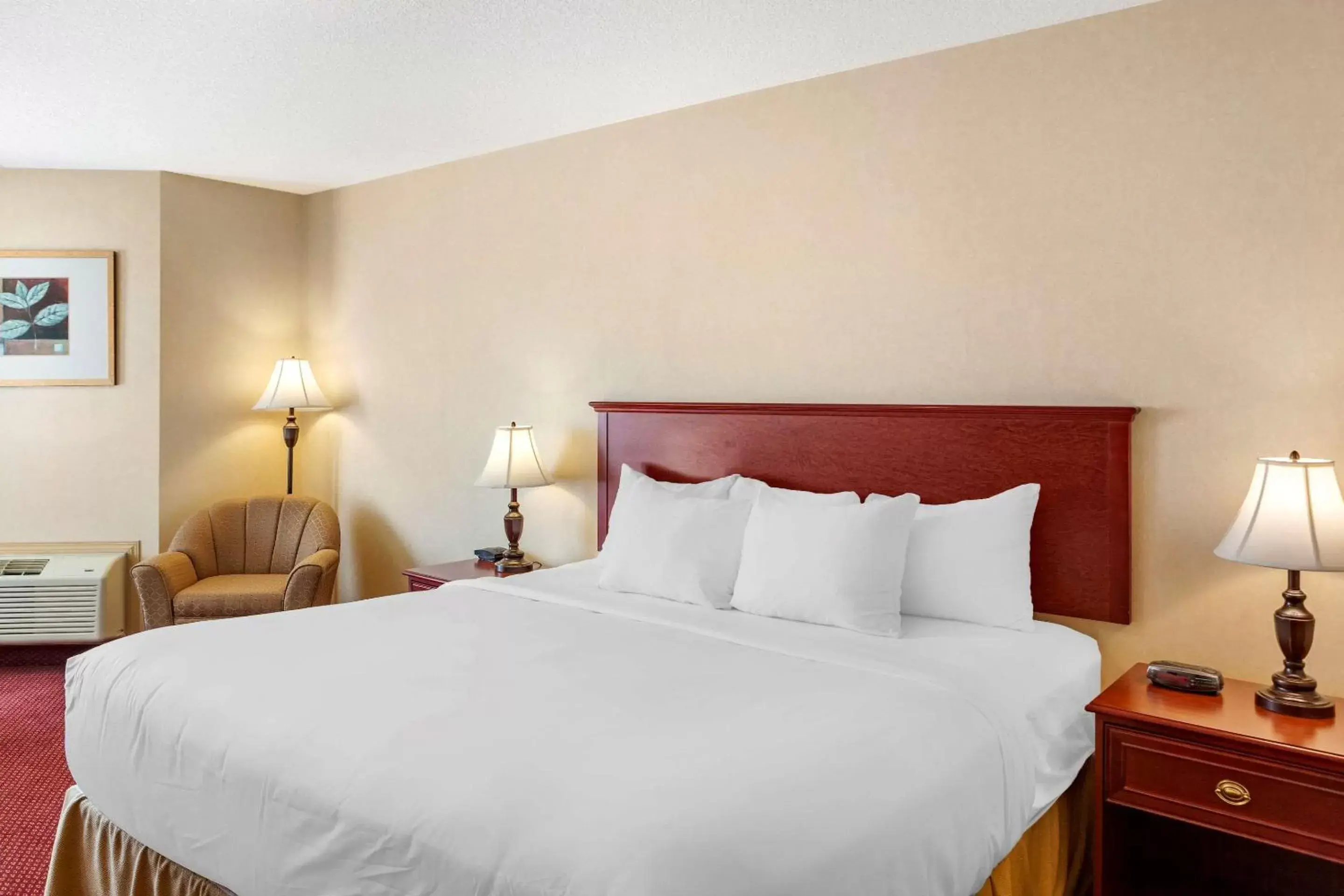 Photo of the whole room, Bed in Quality Inn & Suites Edmonton International Airport