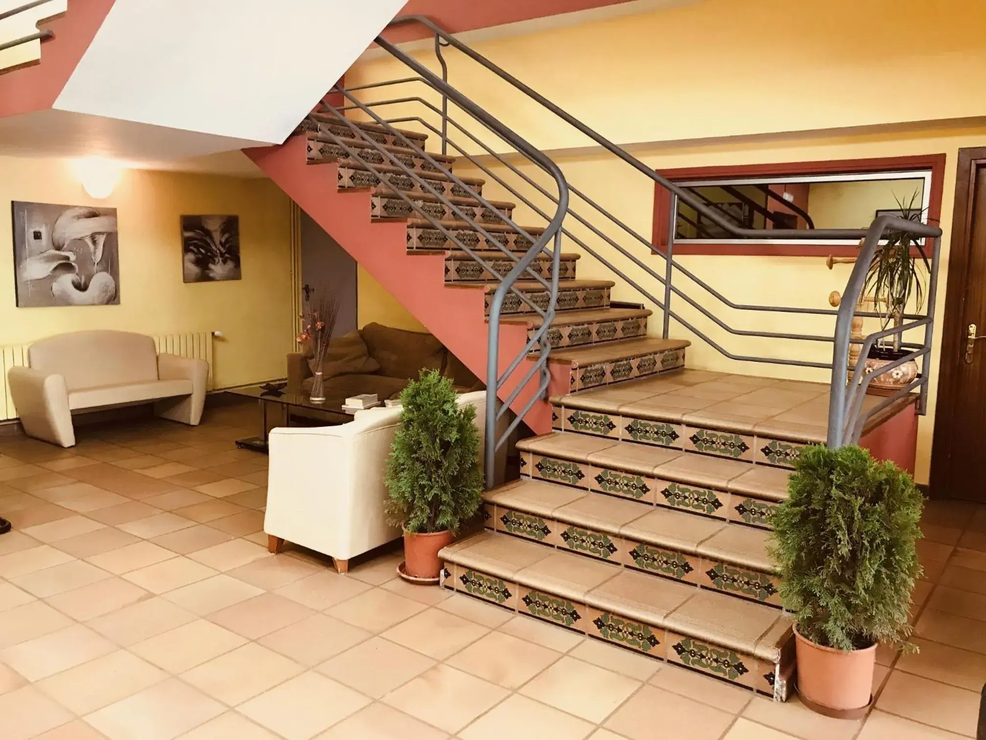 Lobby or reception in Hotel Refugi dels Isards Lobby or reception in Hotel Refugi dels Isards