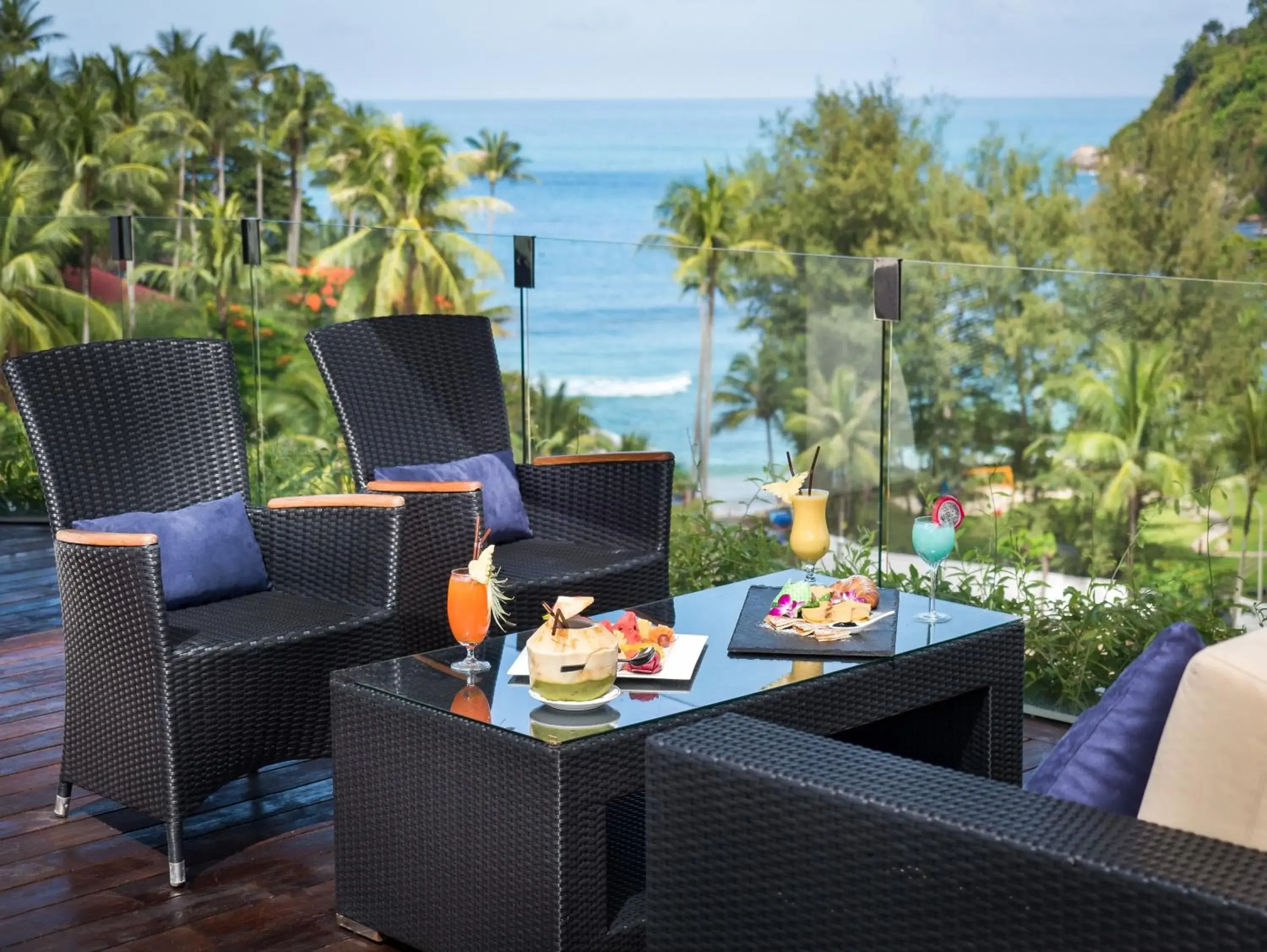 Balcony/Terrace in Lets Phuket Twin Sands Resort & Spa-SHA Extra Plus
