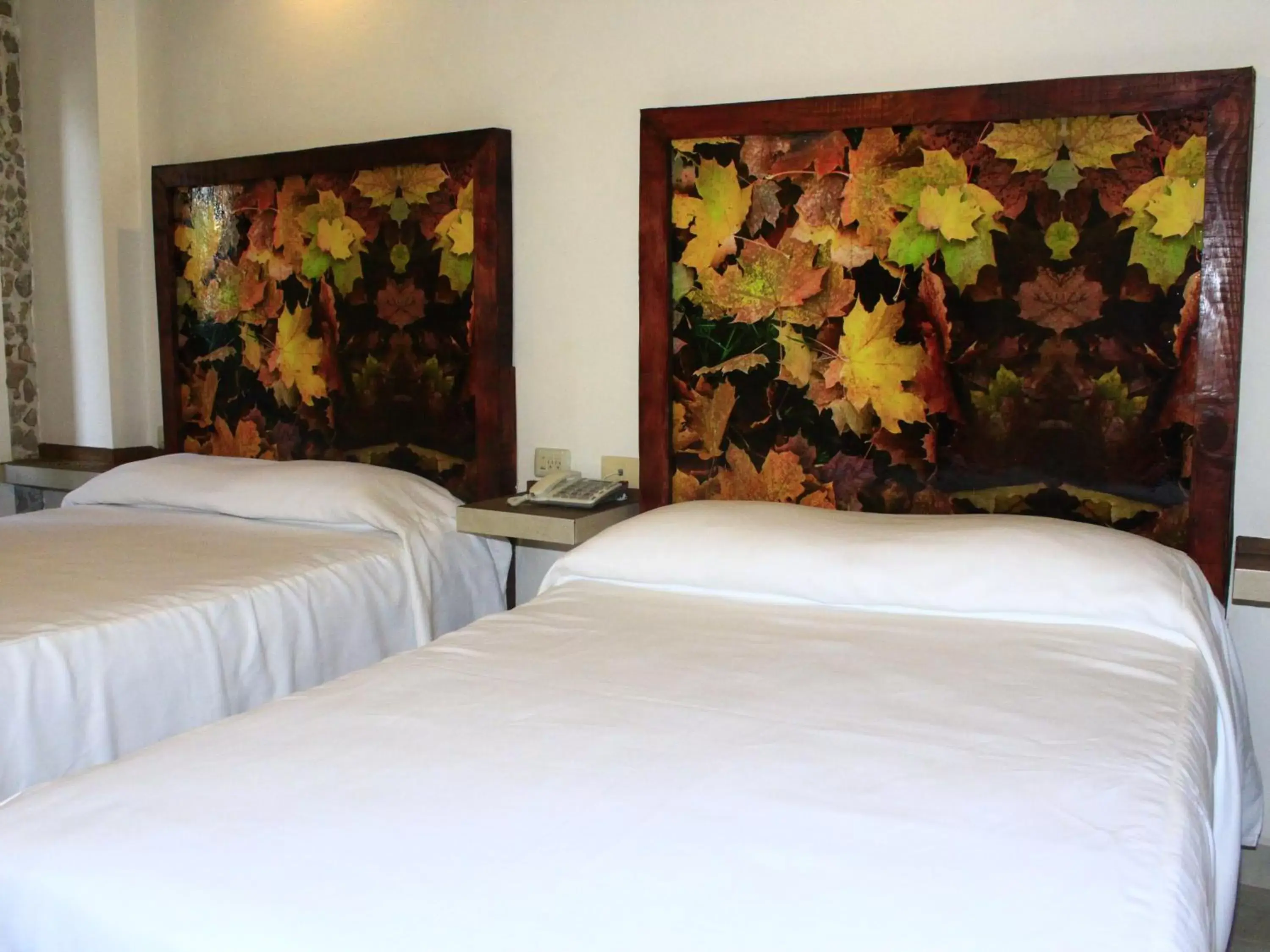 Bed in Hotel Atzalan