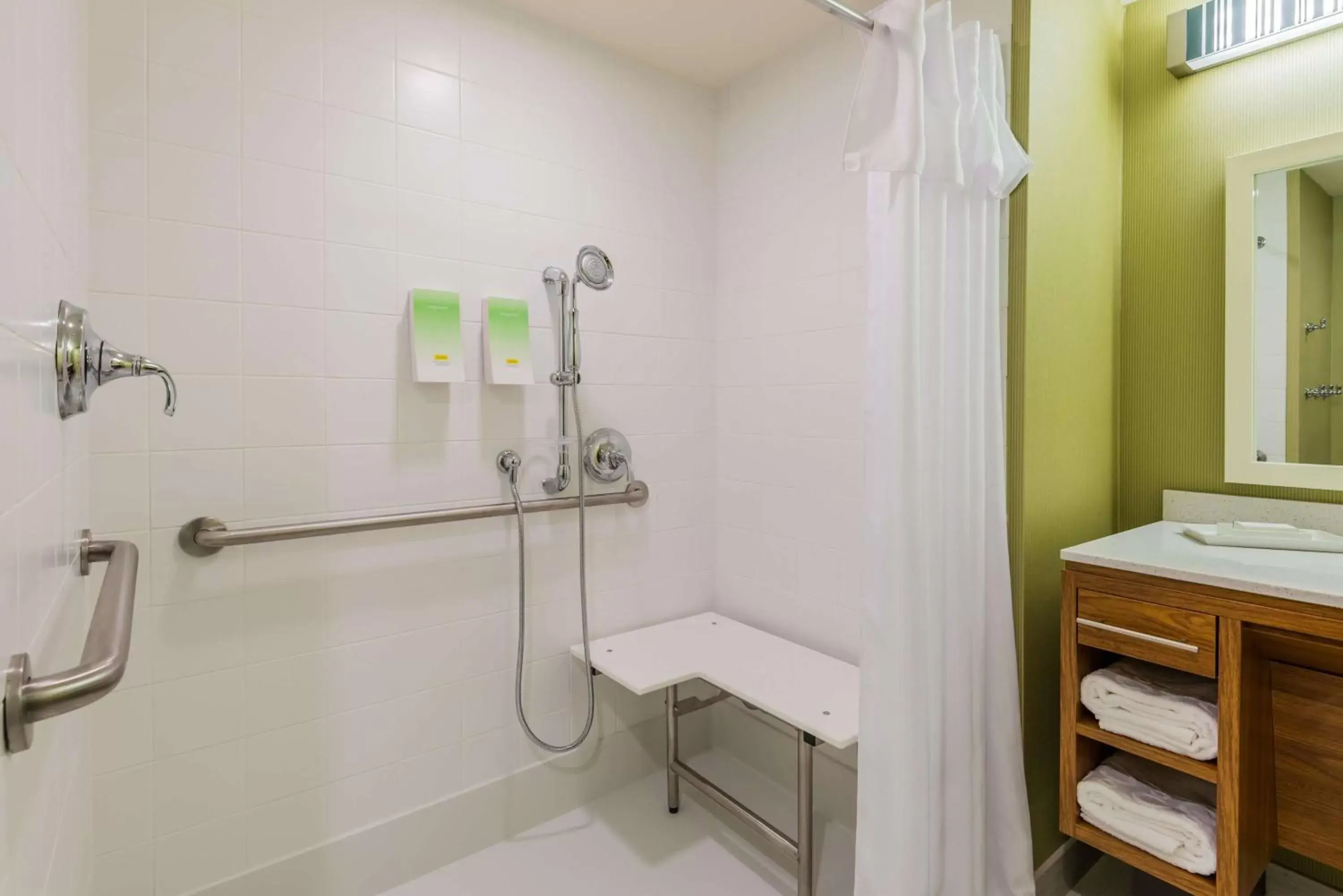 Bathroom in Home2 Suites by Hilton Buffalo Airport/ Galleria Mall