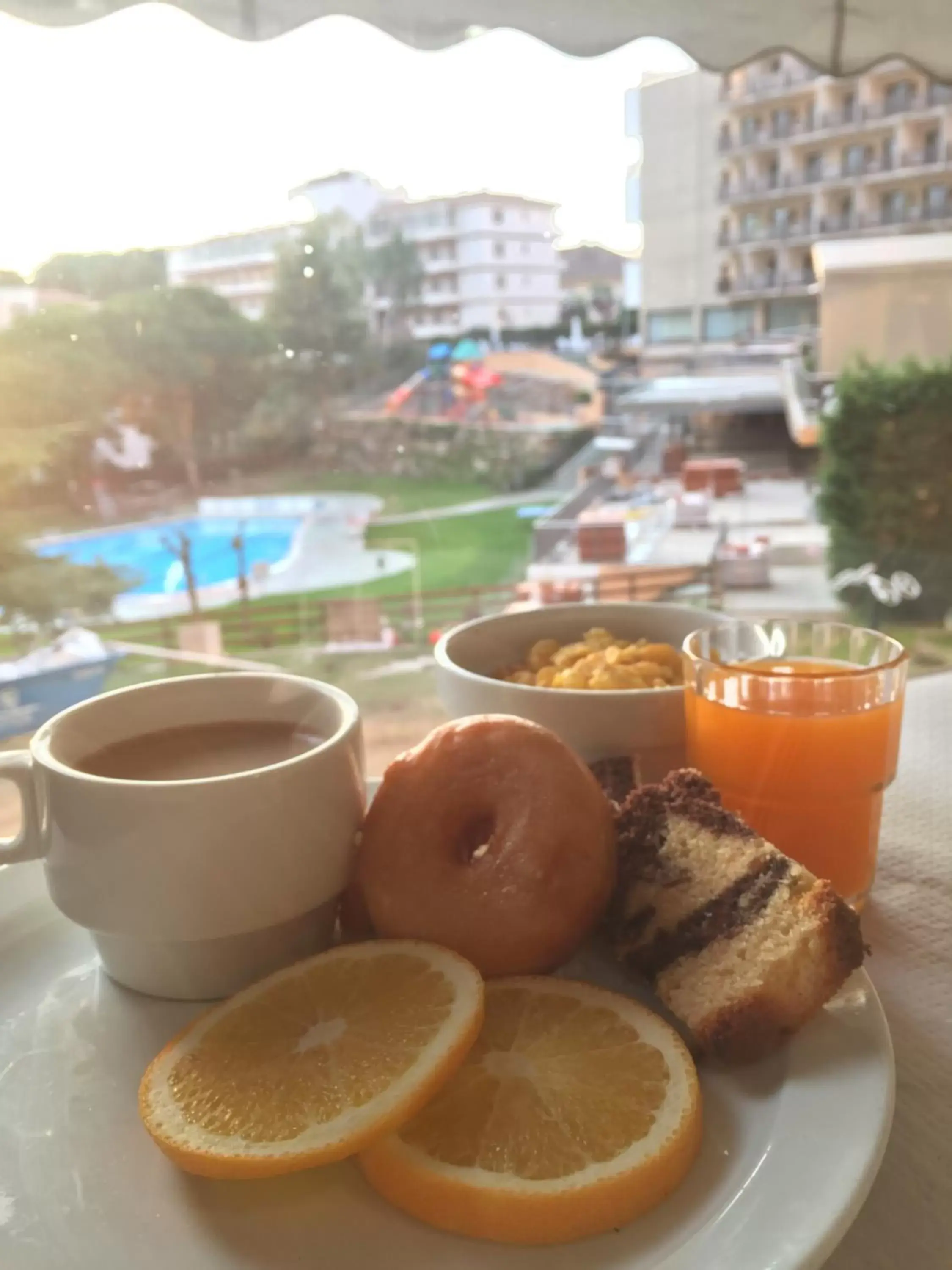 Buffet breakfast in Hotel Samba