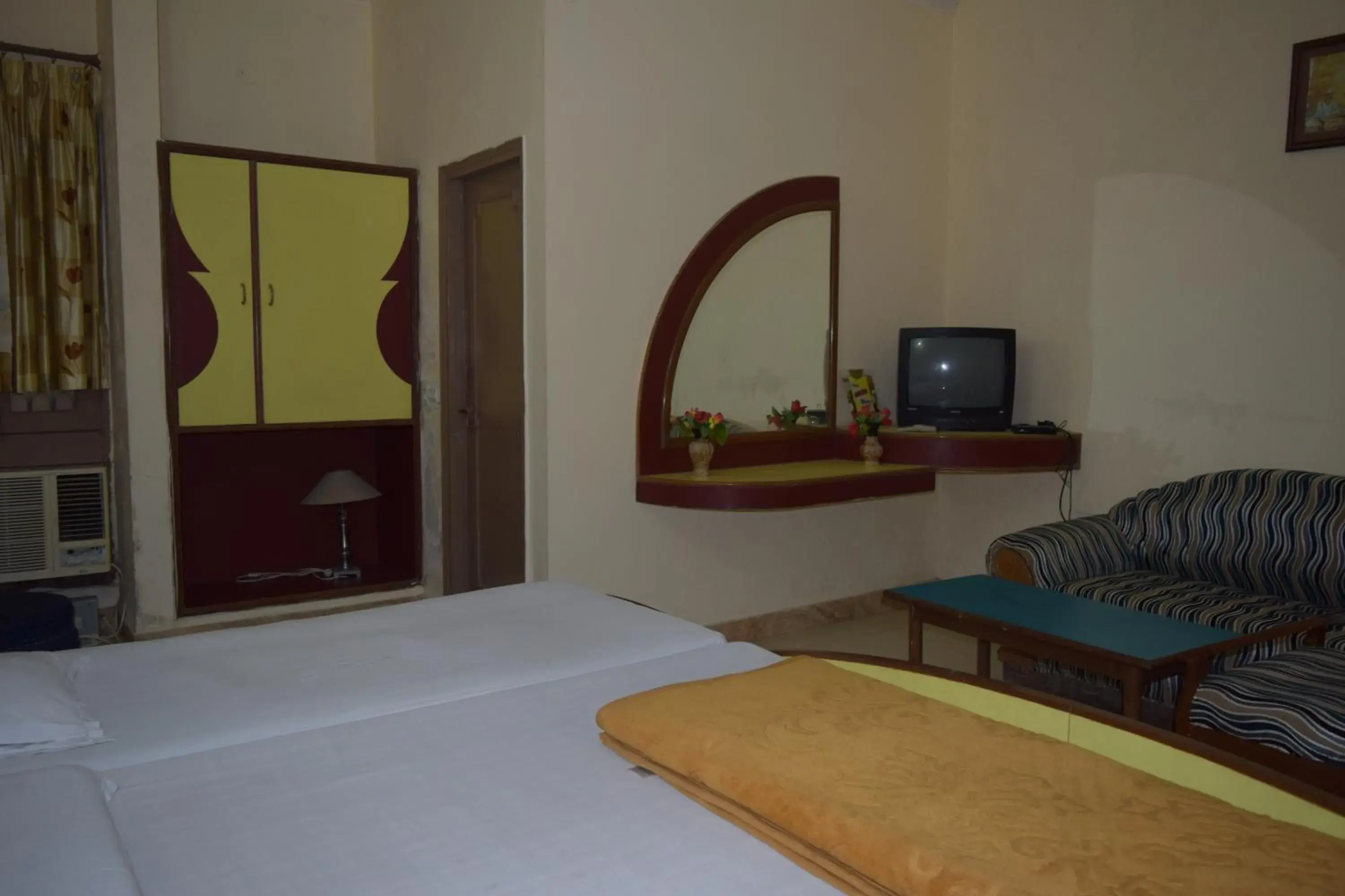 Photo of the whole room, Bed in Hotel Moksha (Previously Raj Deep)