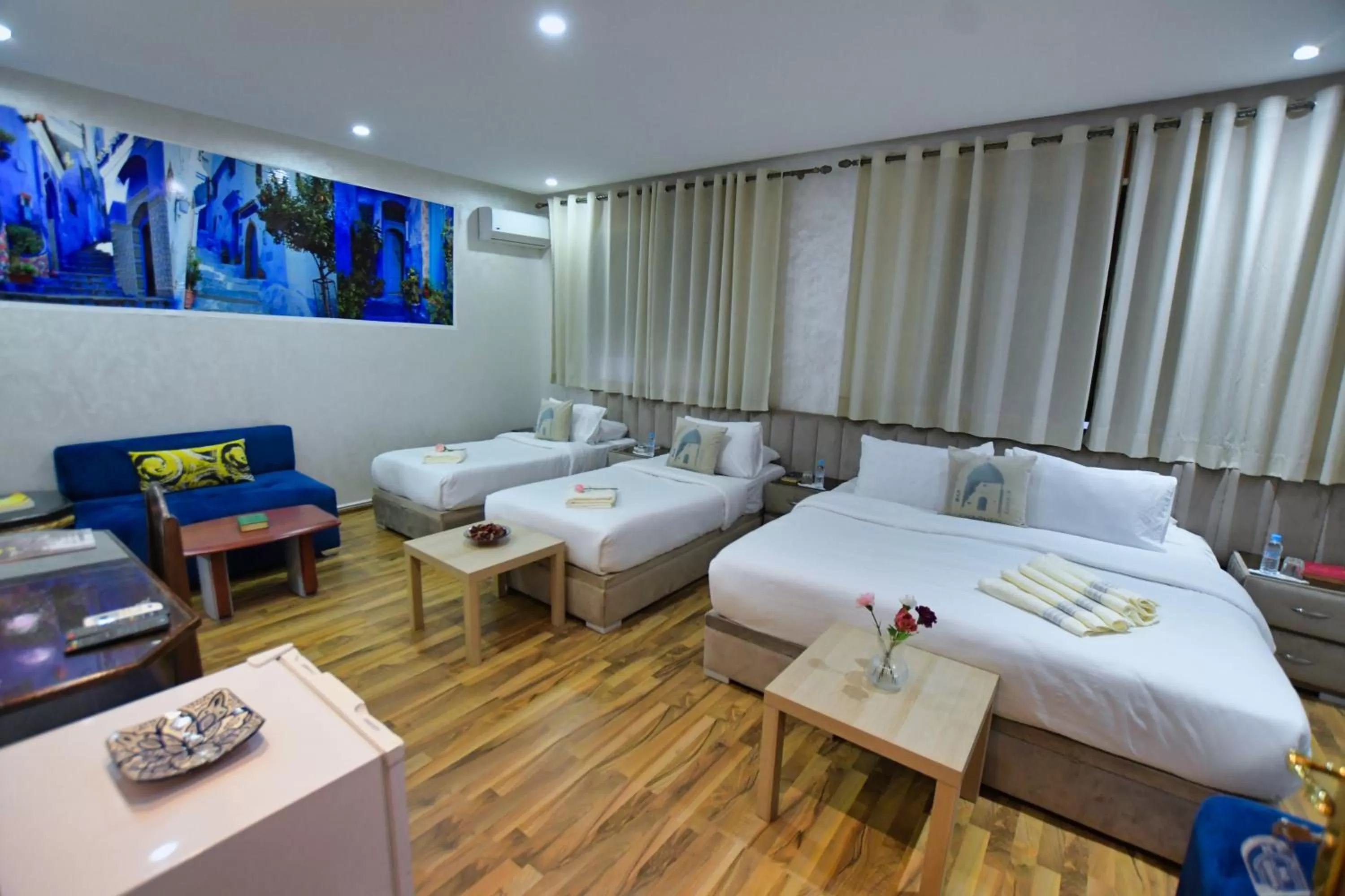 Bed in Hotel Dar Annasr