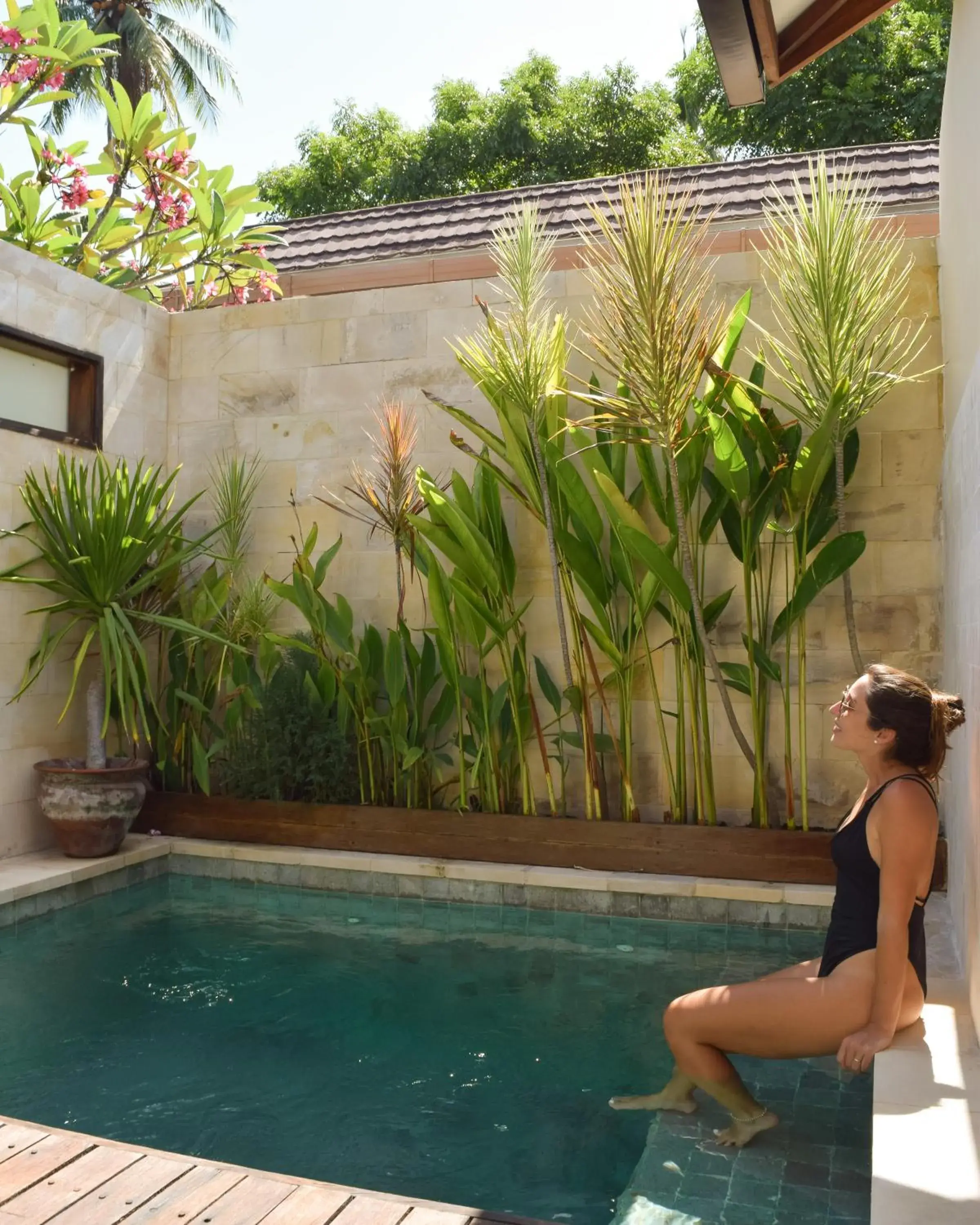 Swimming Pool in Ke Rensia Private Pool Villas Gili Air