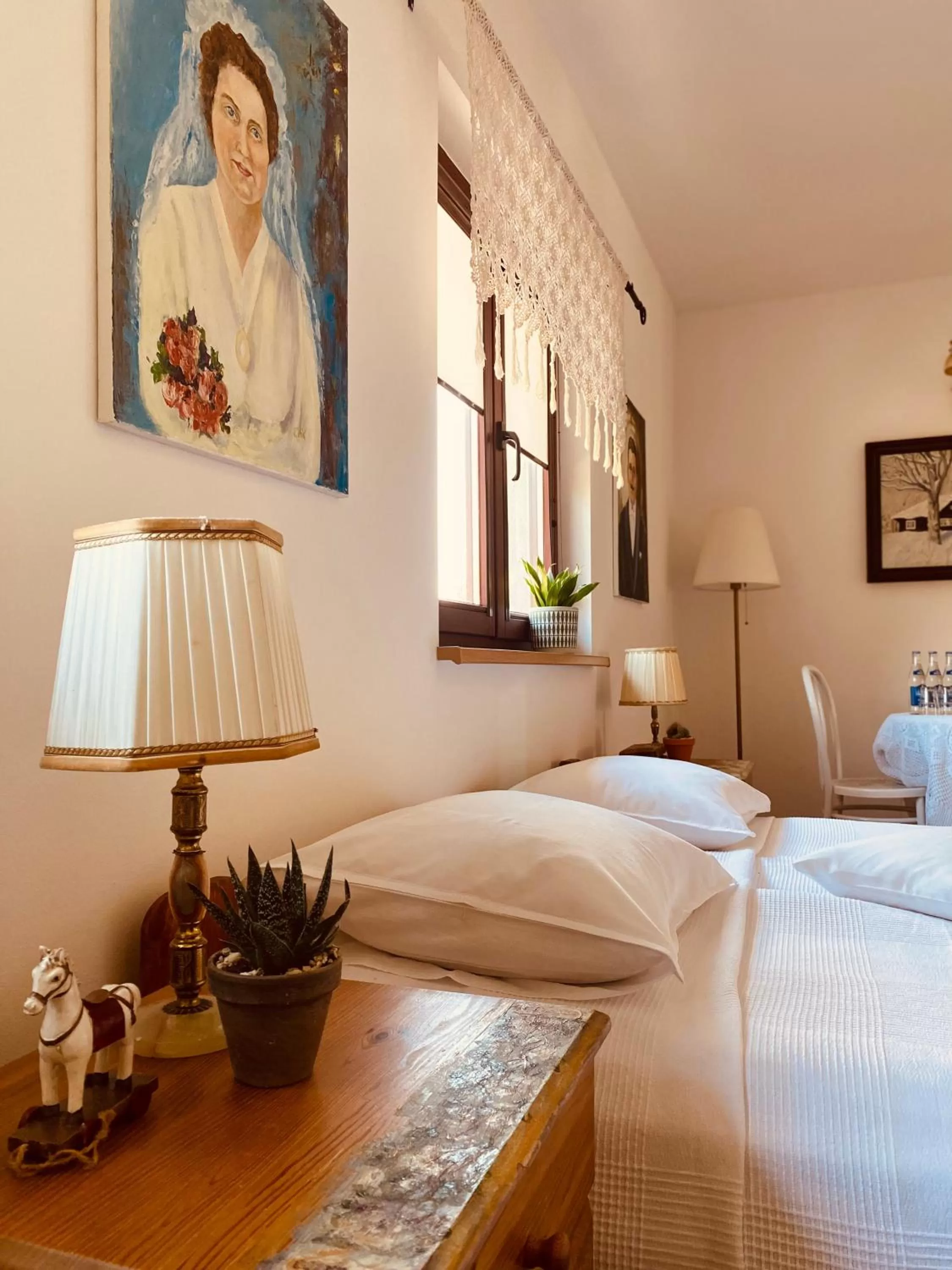 Bed in Restauracja Pensjonat Buda