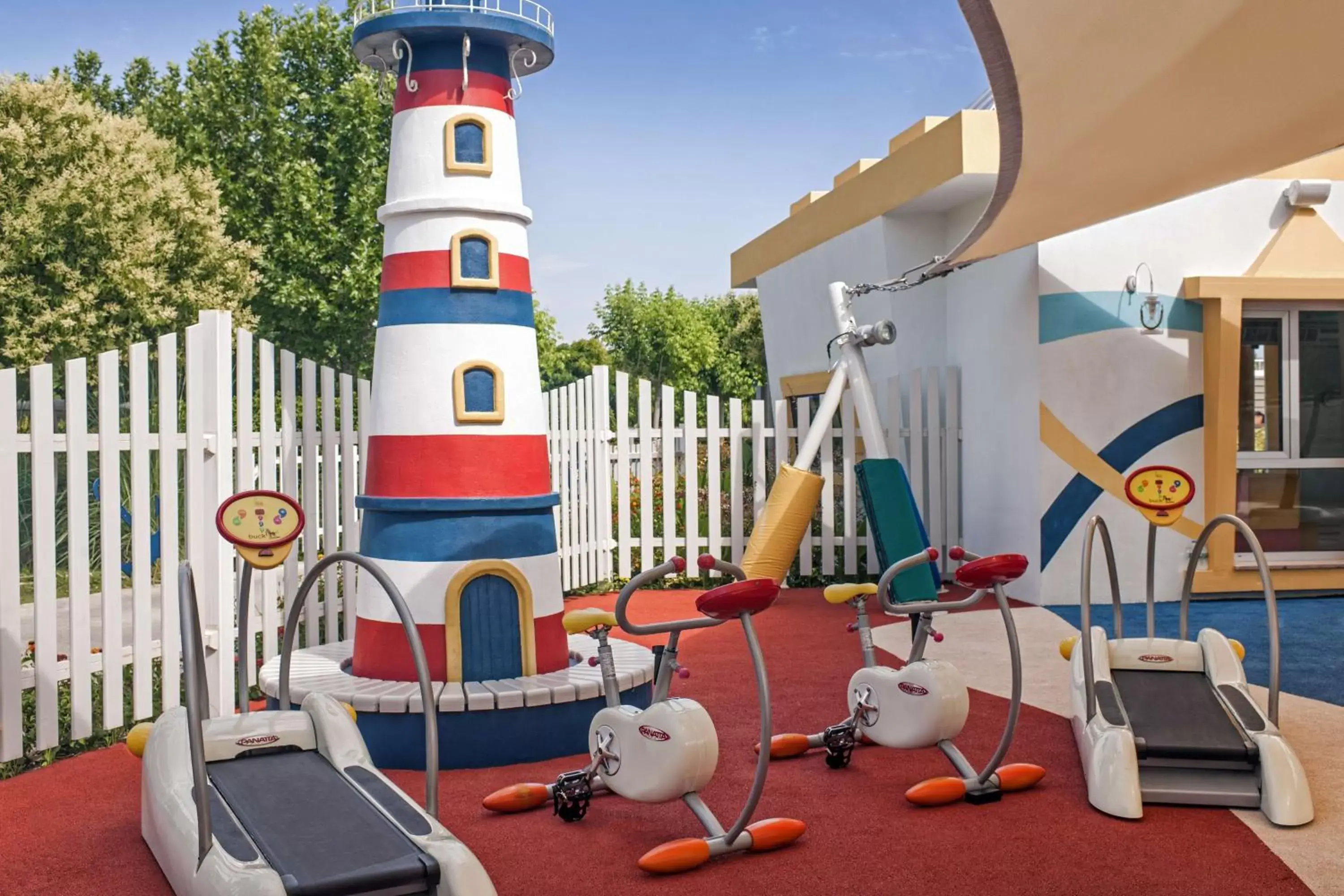 Fitness centre/facilities in Hilton Dalaman Sarigerme Resort & Spa Fitness centre/facilities in Hilton Dalaman Sarigerme Resort & Spa