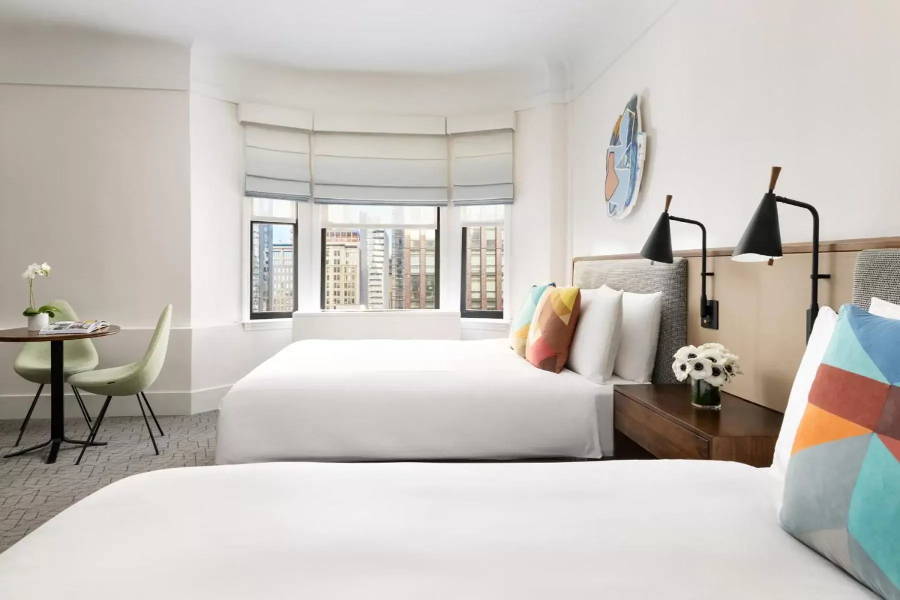 Bedroom, Bed in The James New York - NoMad