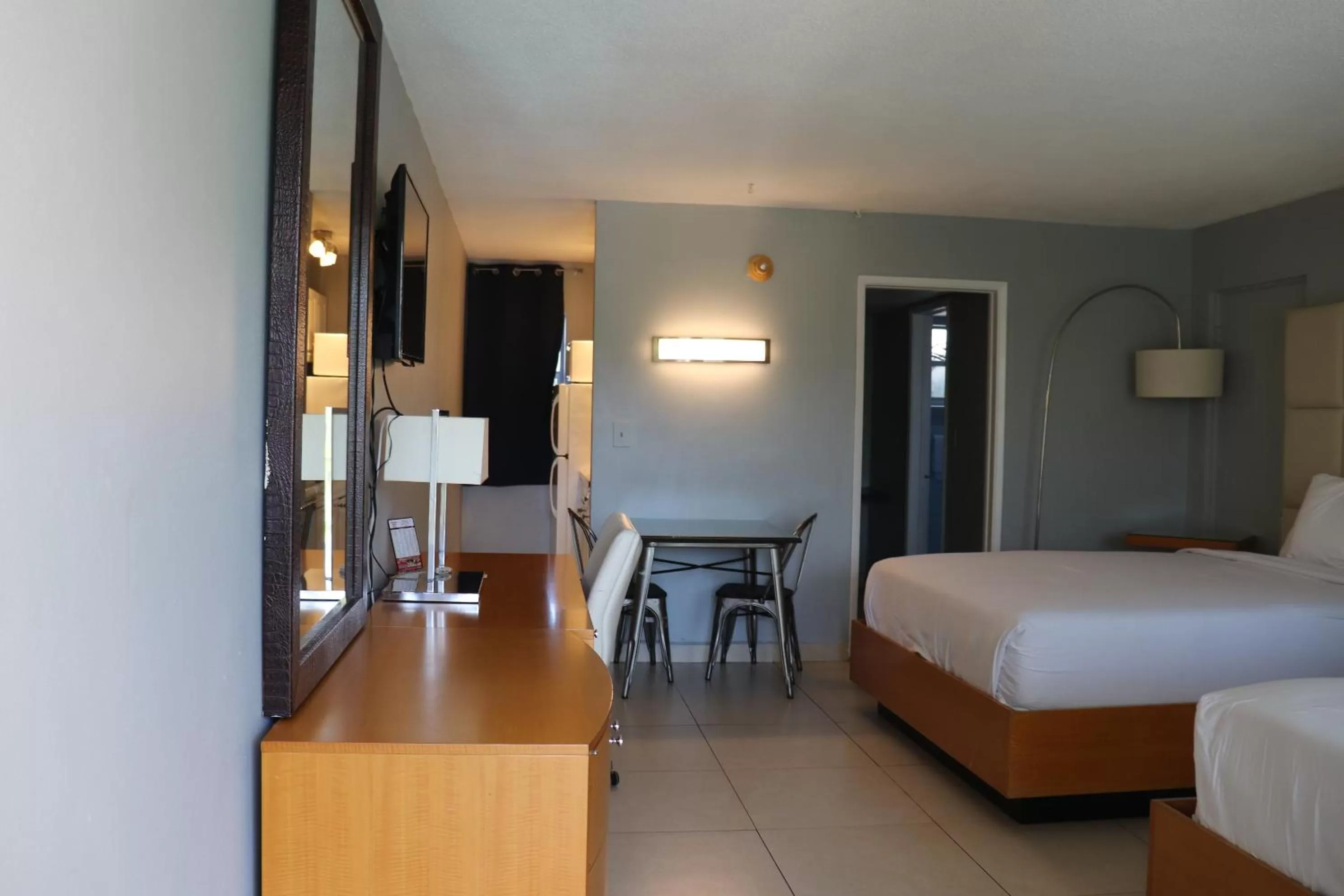 Bed in Ocean Mile Hotel