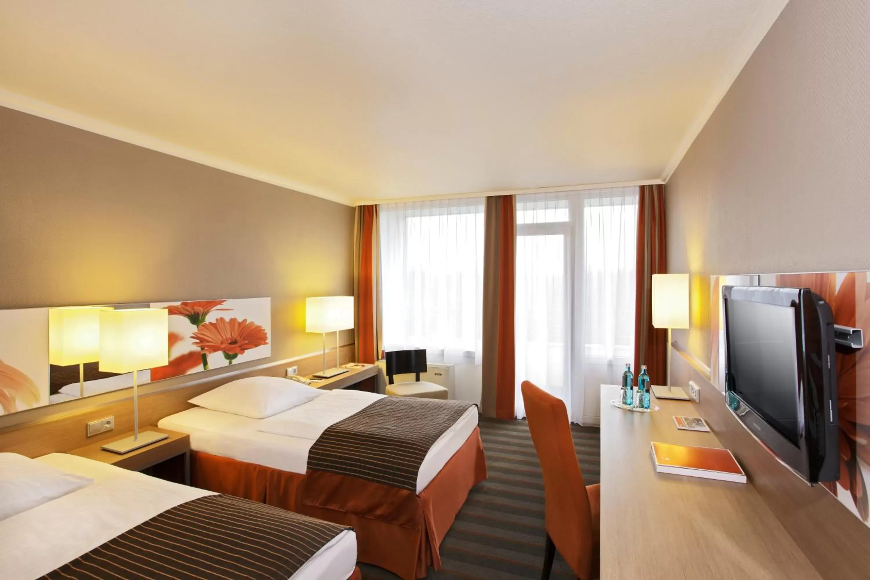 Bedroom in H4 Hotel Frankfurt Messe