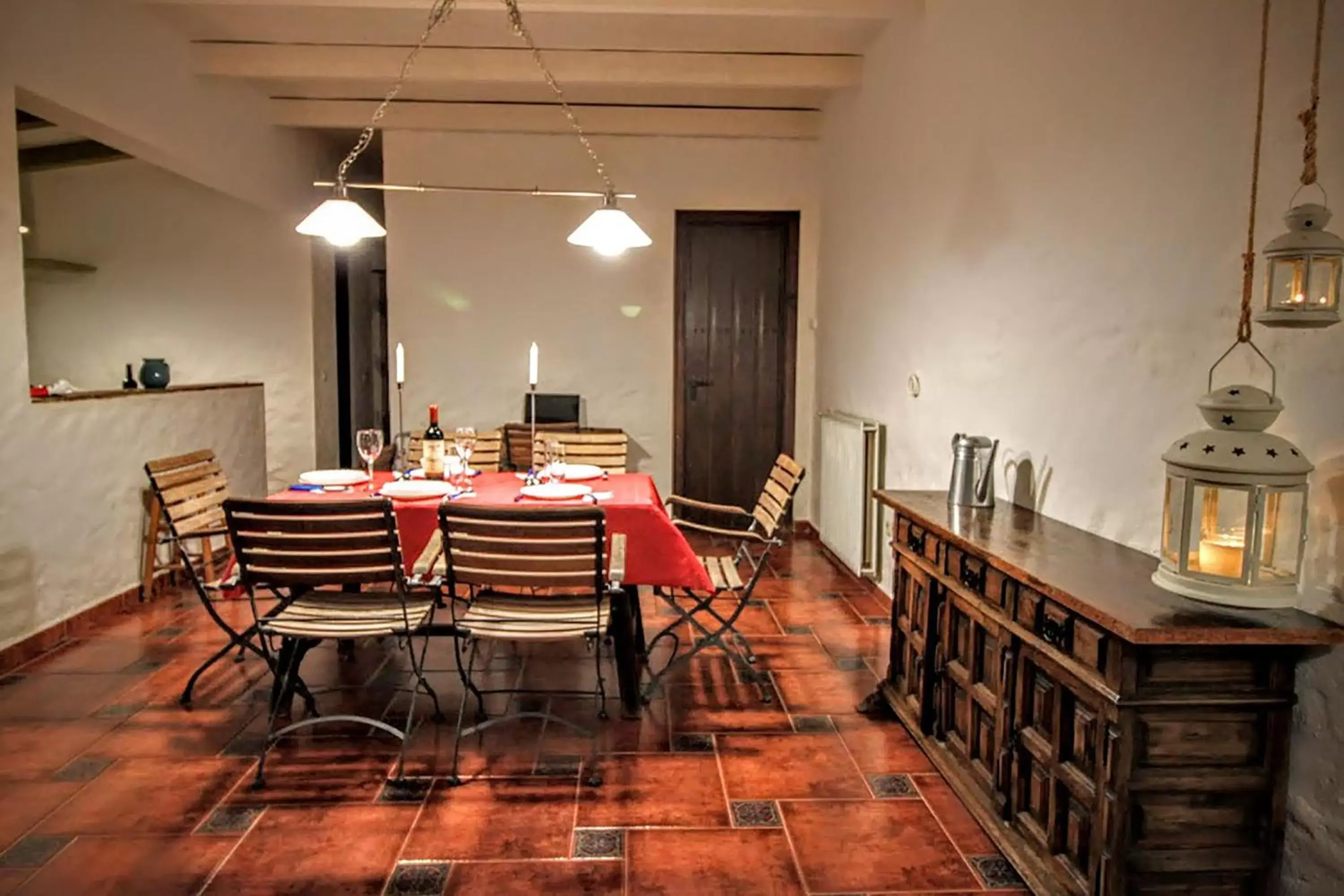 Dining area, Restaurant/Places to Eat in Casas Rurales Los Algarrobales