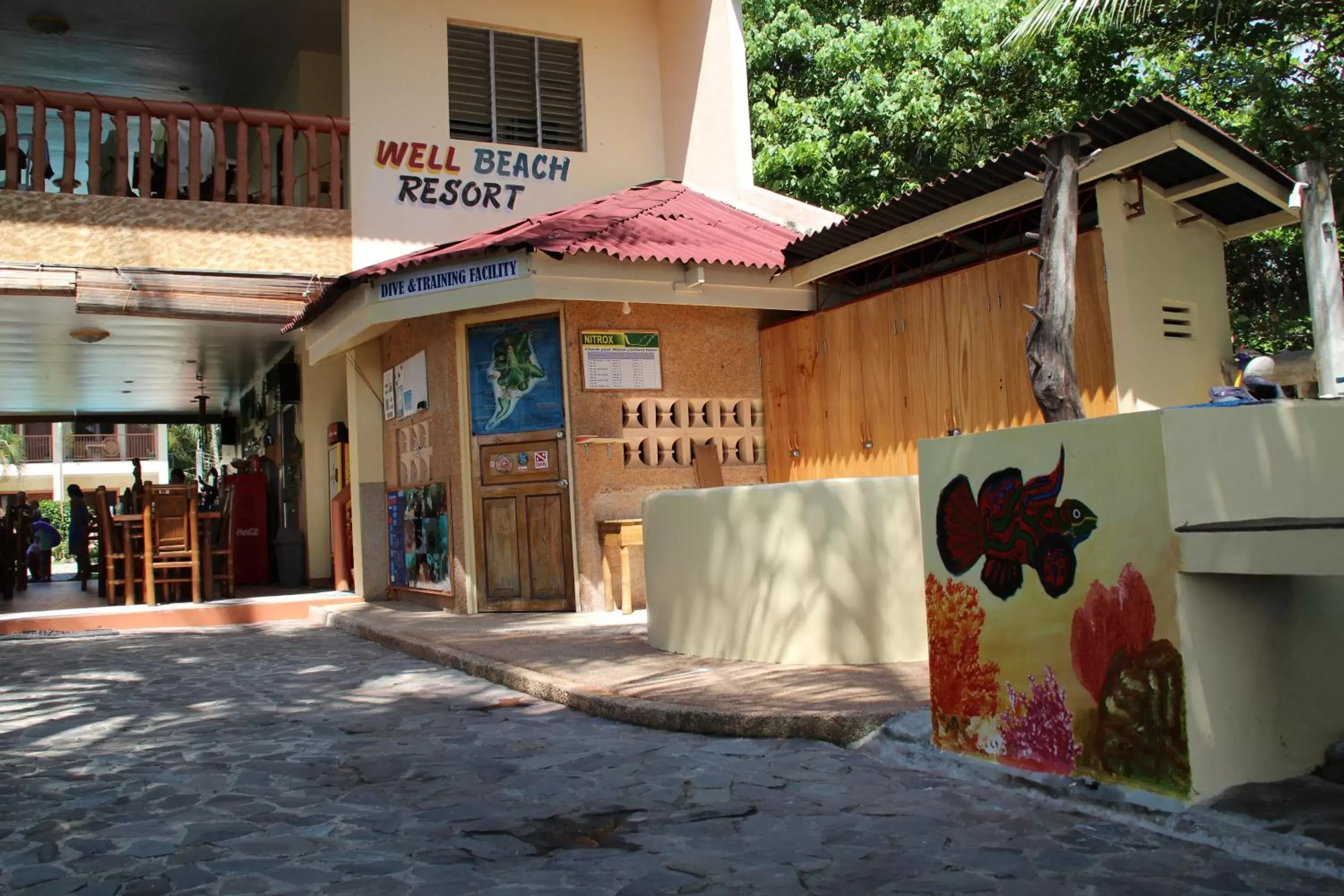 Diving, Property Building in Wellbeach Dive Resort