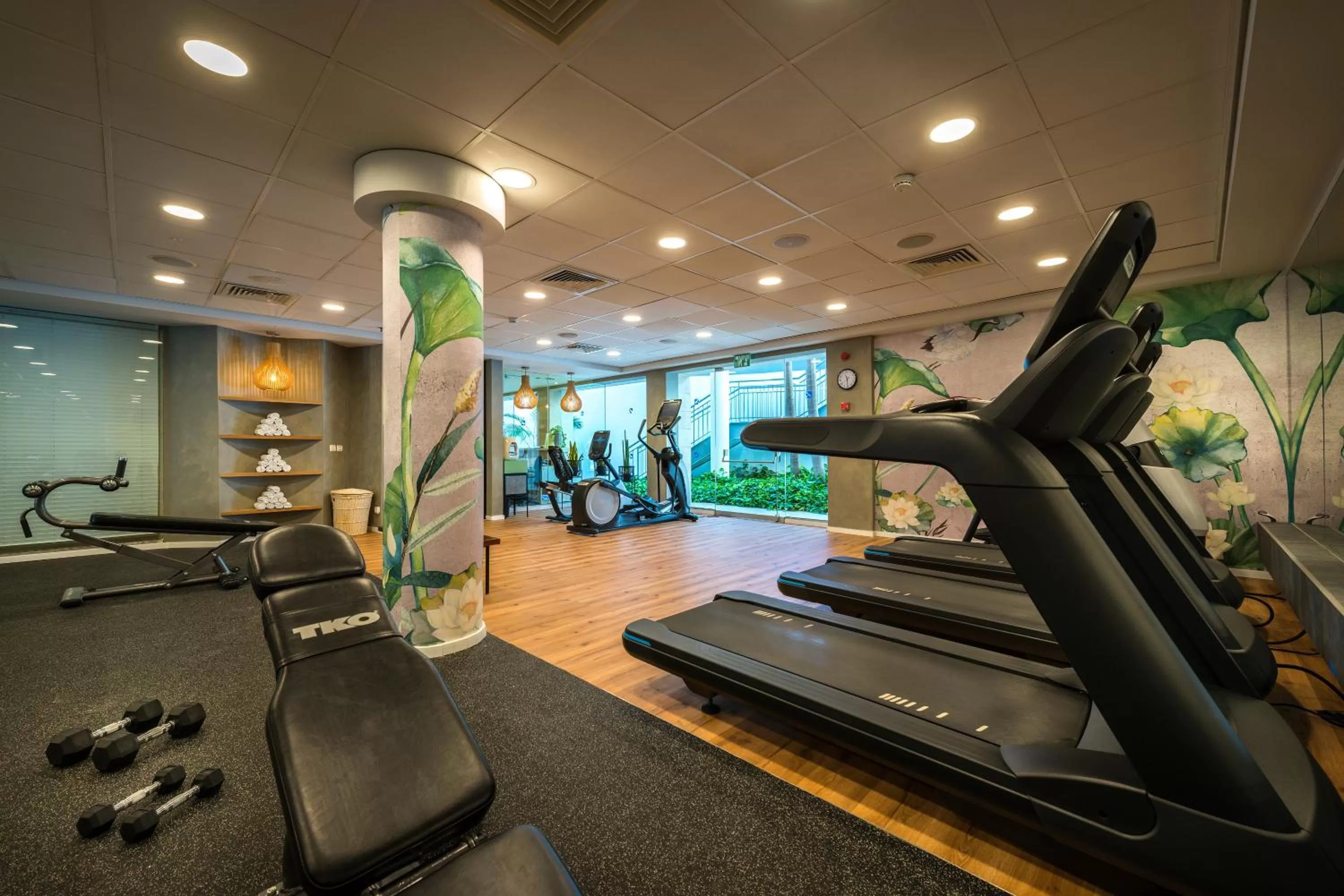 Fitness centre/facilities in Yam Suf by Isrotel Collection