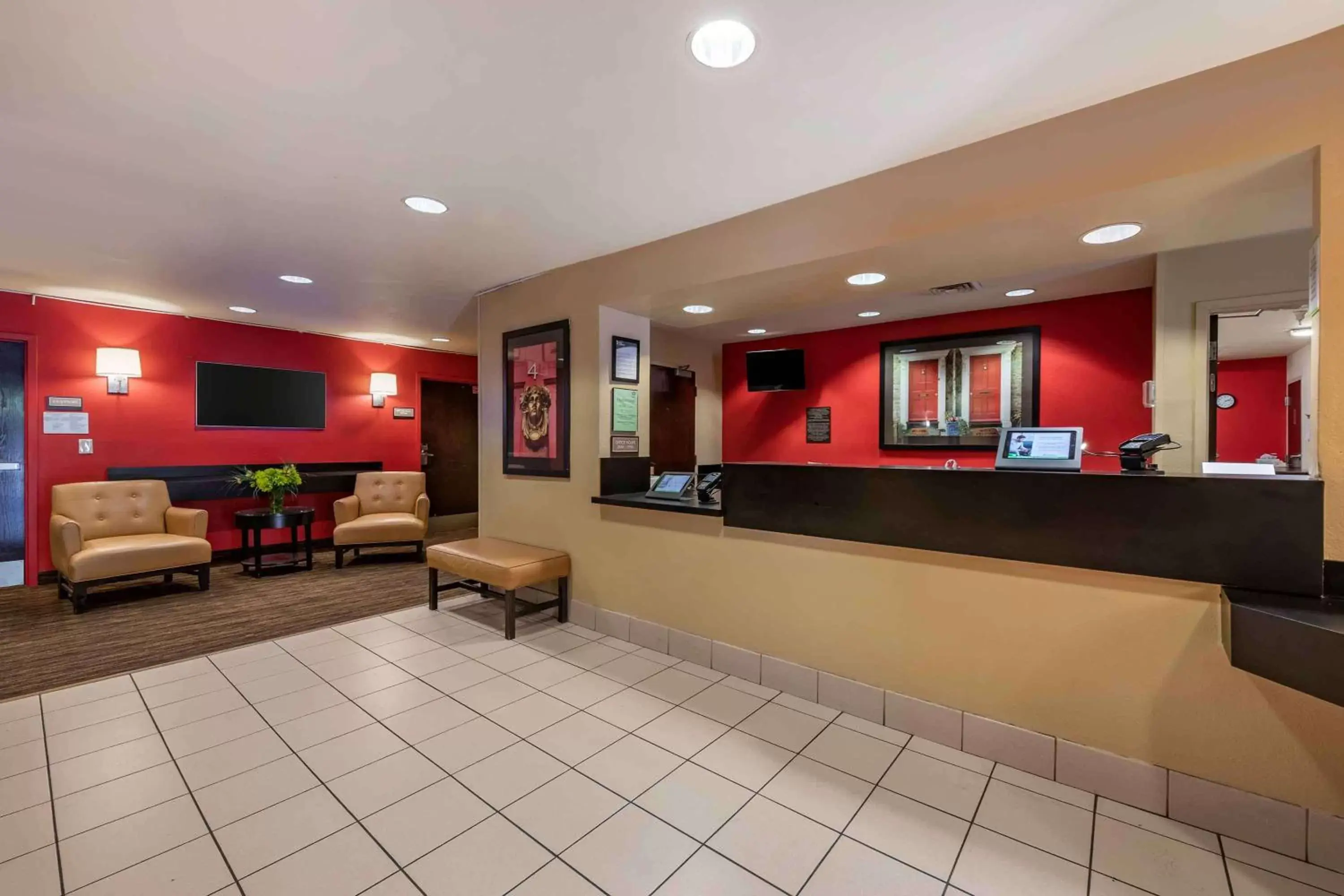 Lobby or reception, Lobby/Reception in Extended Stay America Suites - Jacksonville - Riverwalk - Convention Center