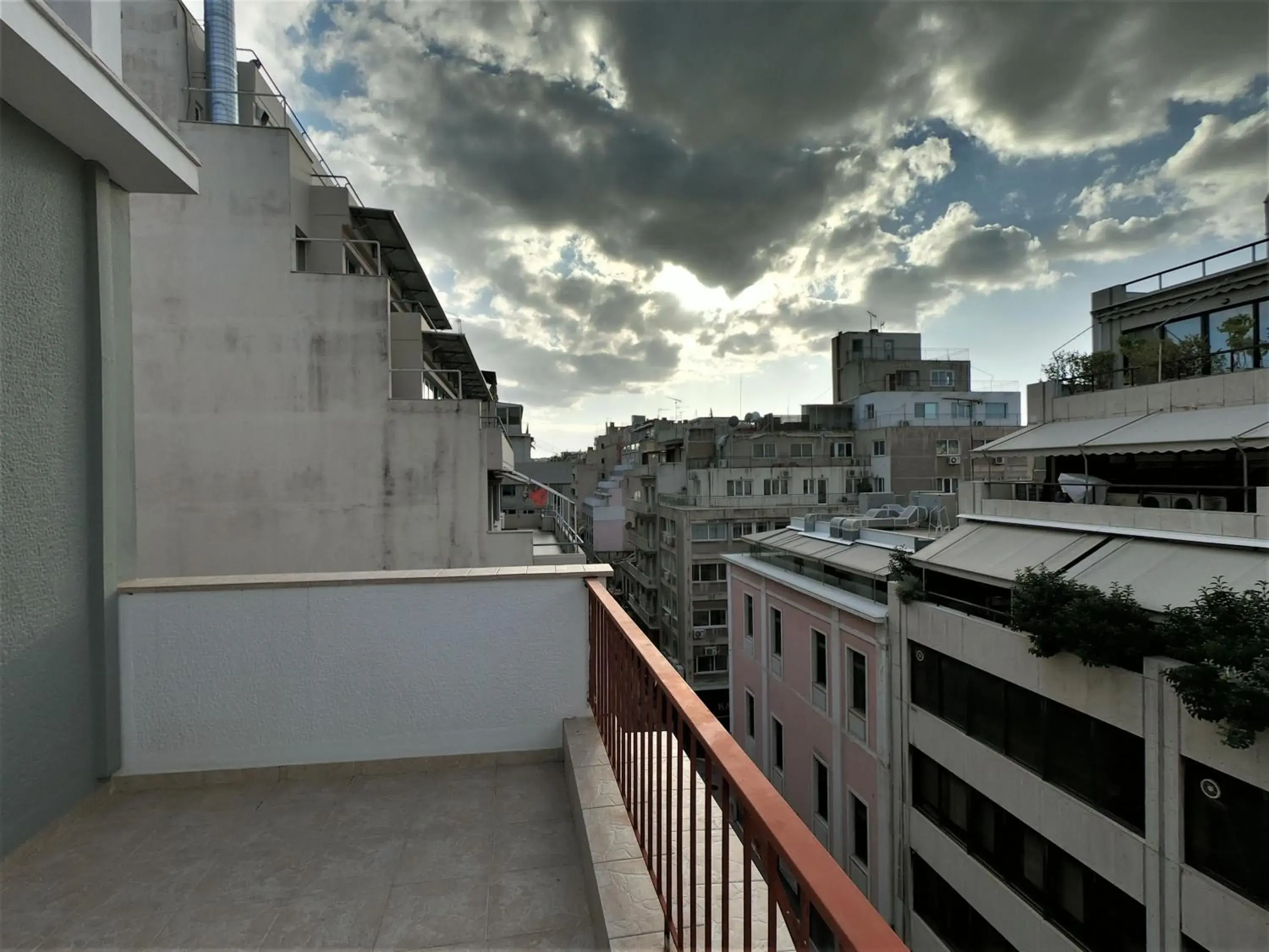 Balcony/Terrace in Achillion Hotel Piraeus