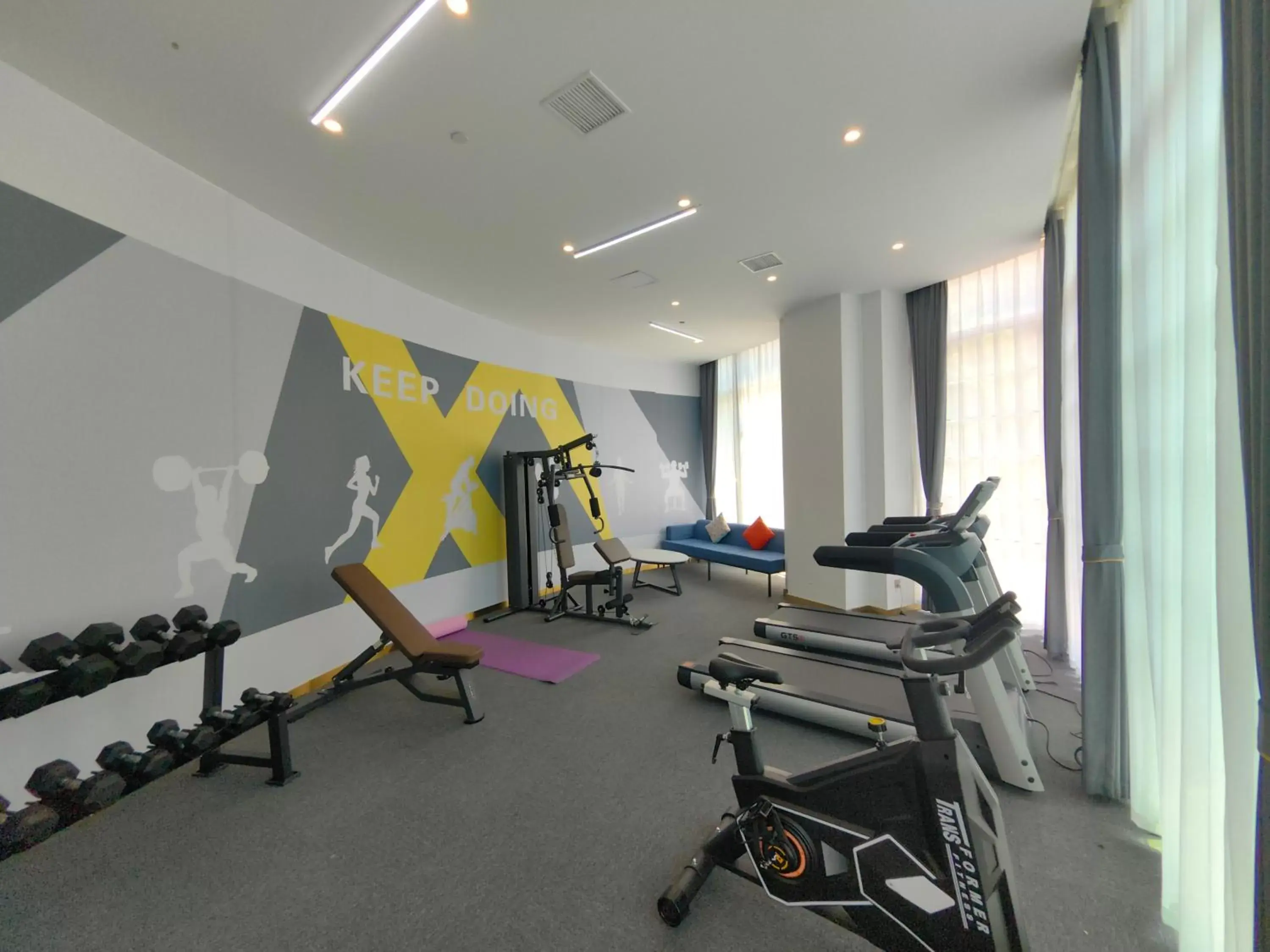 Fitness centre/facilities, Fitness Center/Facilities in Holiday Inn Express Changsha Shifu, an IHG Hotel