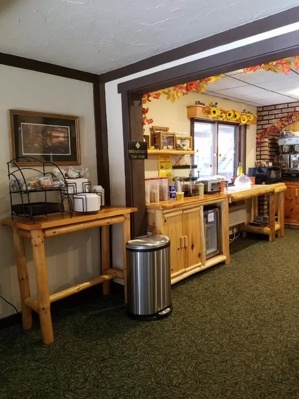 Continental breakfast in Centerstone Resort Lake-Aire