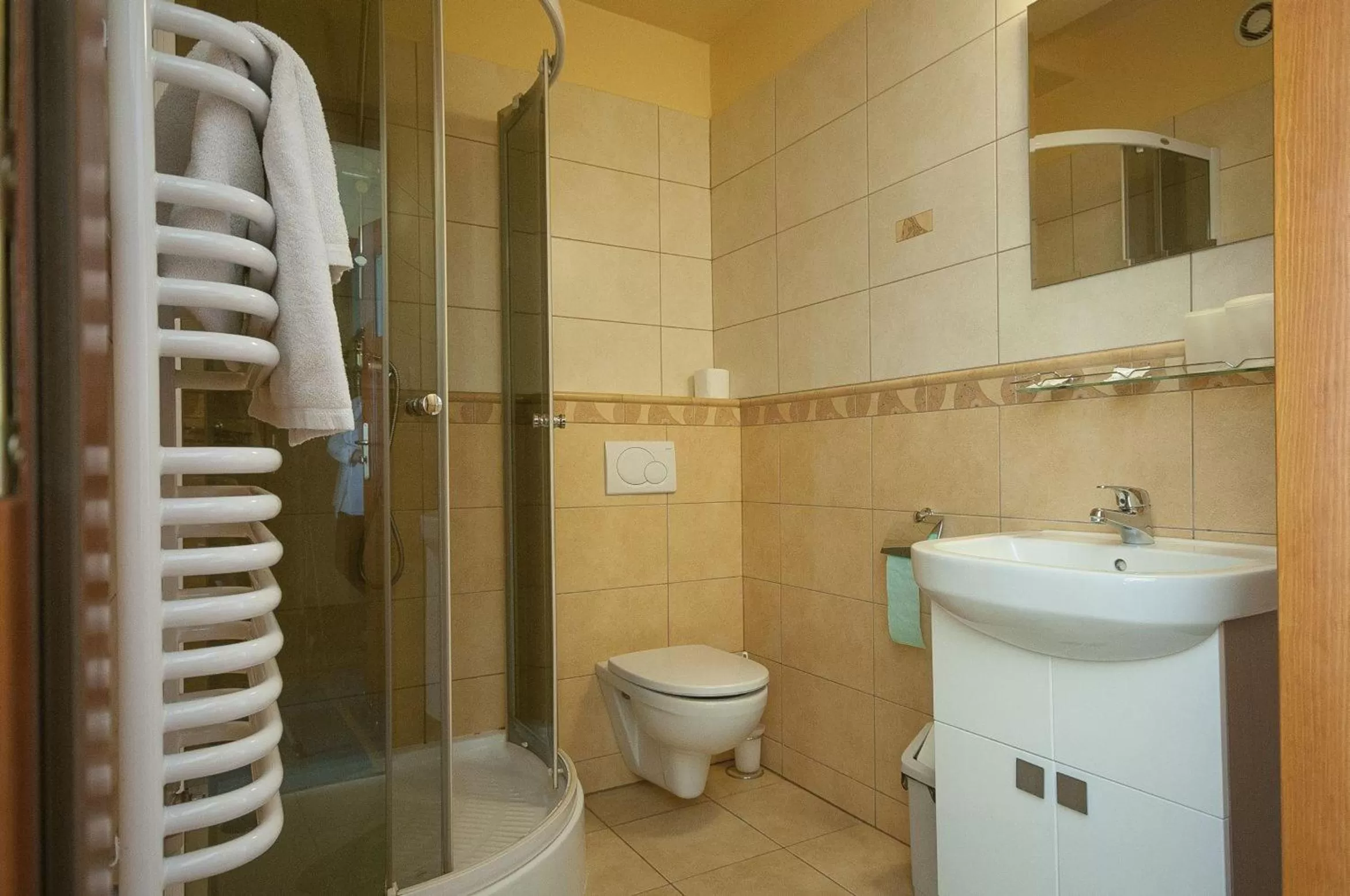 Bathroom in Hotel Restauracja Pod Parowozem