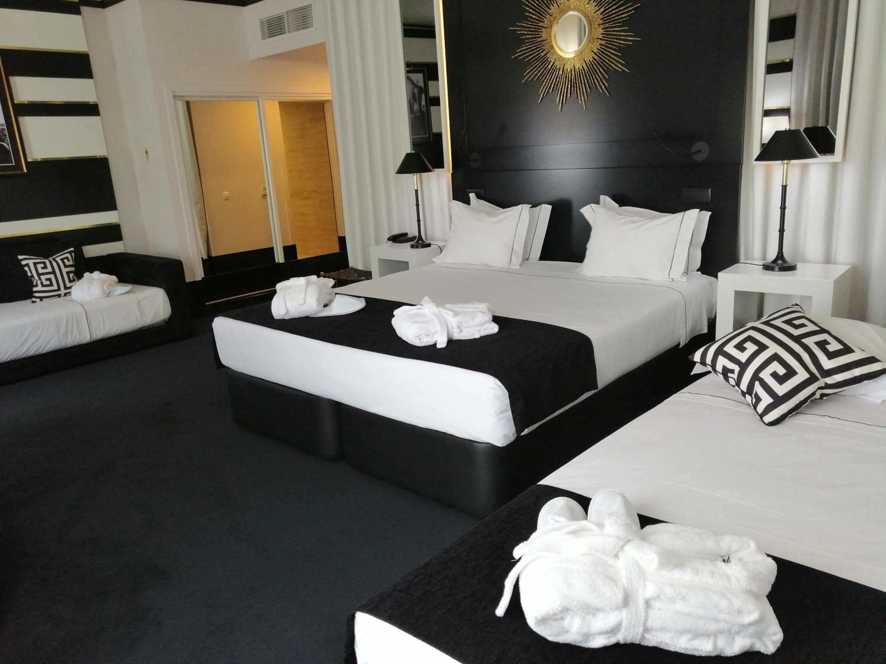 Bed in Aurea Fatima Hotel Congress & Spa