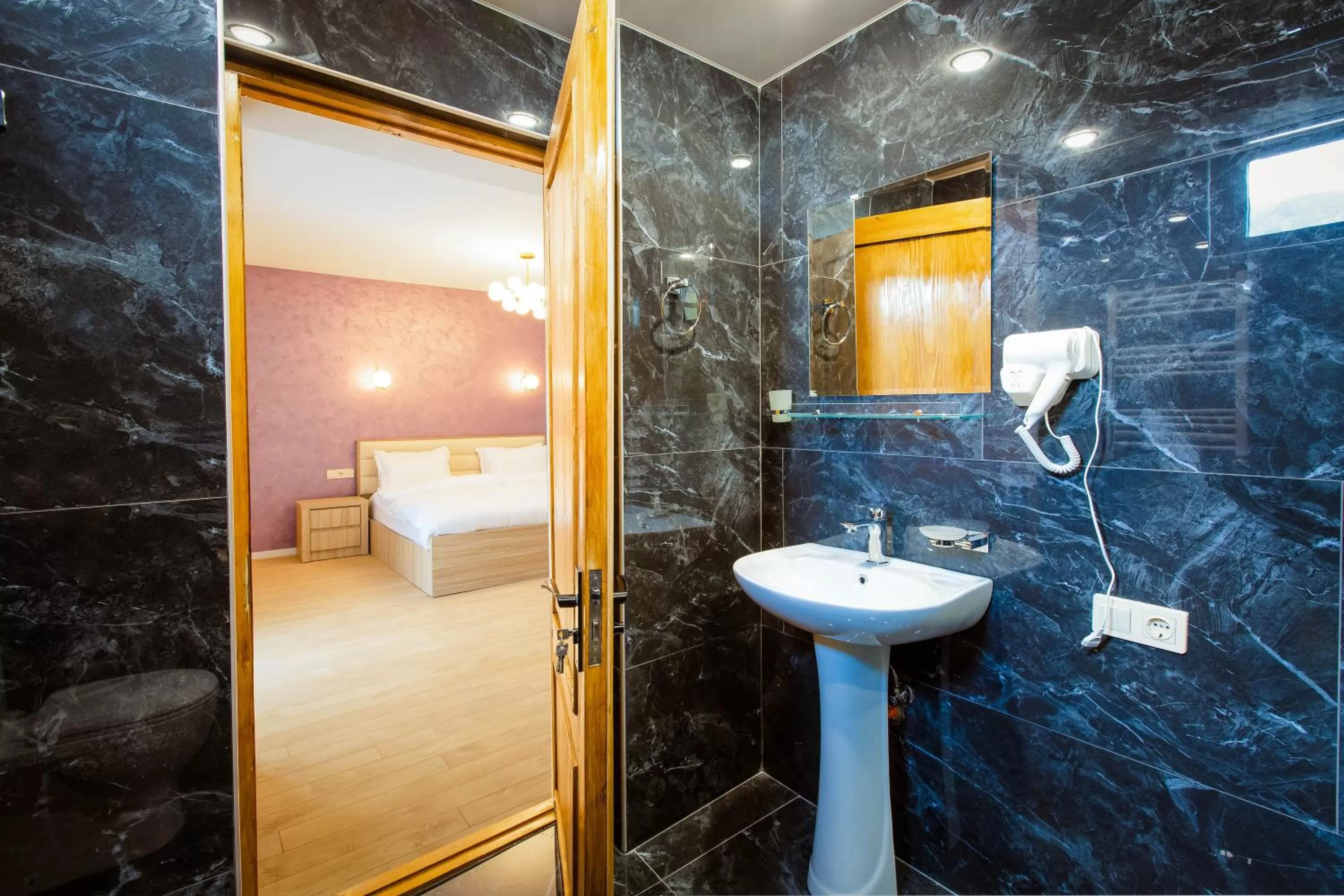 Bathroom in Hotel Mestia Inn