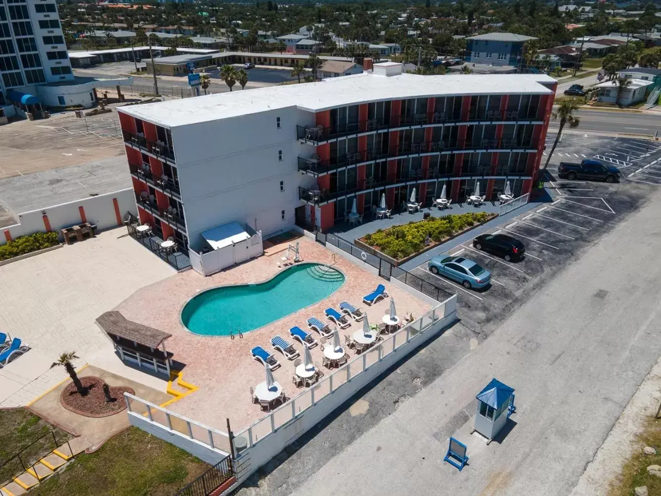 Bird's-eye View in Cove Motel Oceanfront