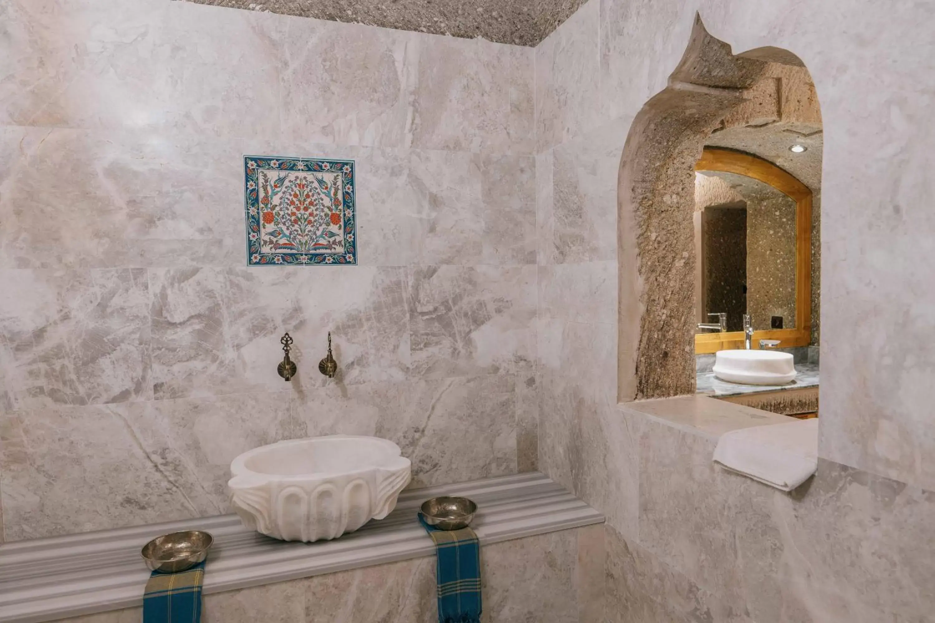 Bathroom in Lunar Cappadocia Hotel