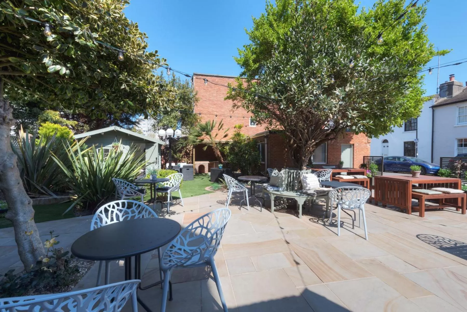 Garden in Florence Gardens Boutique Hotel and Restaurant