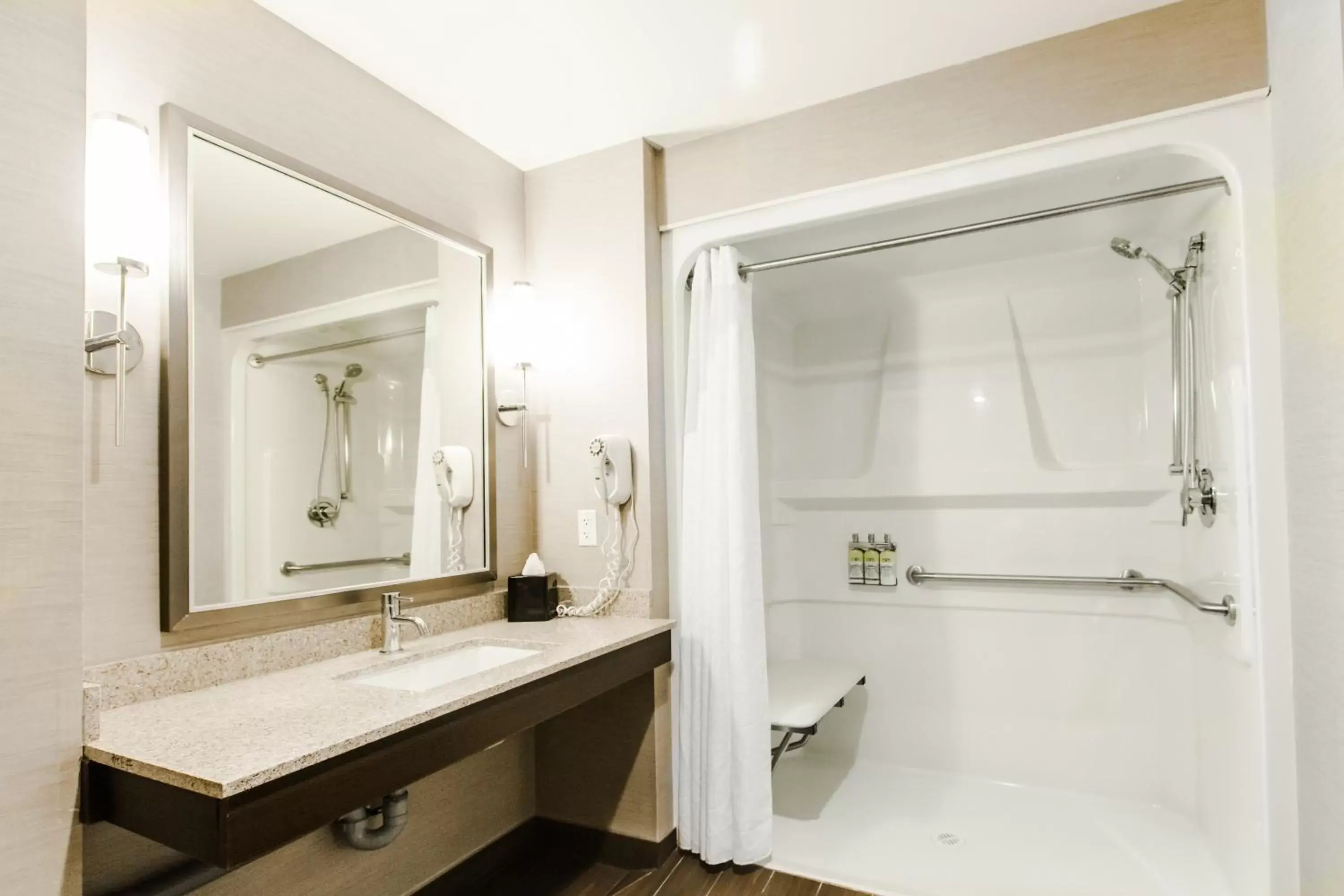 Bathroom in Holiday Inn Express & Suites Spruce Grove - Stony Plain, an IHG Hotel