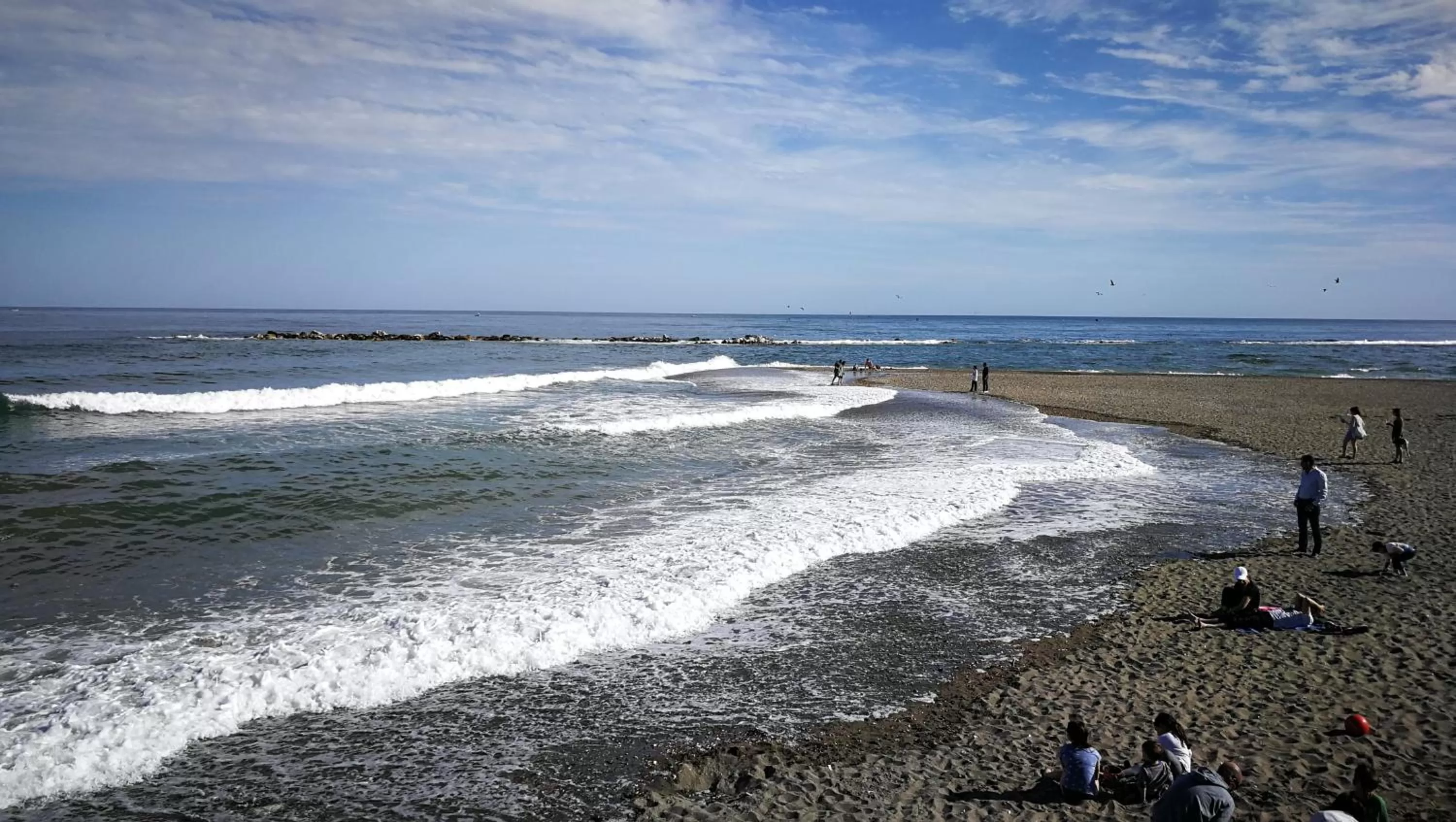 Beach in Benalmadena ,apartamento-Estudio primera Línea de Playa